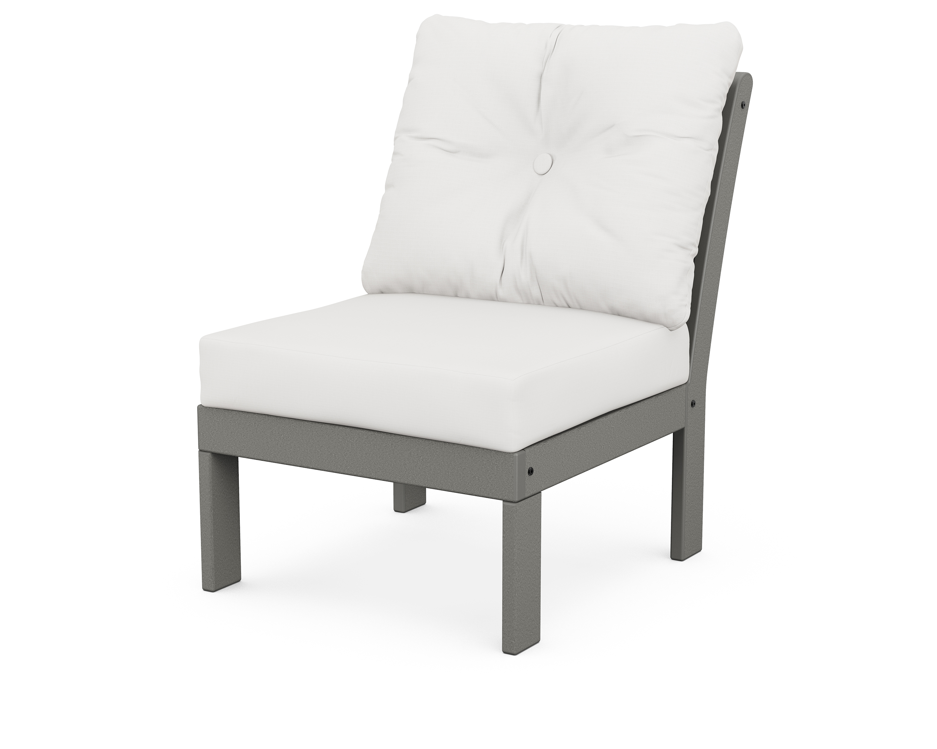 POLYWOOD Vineyard Modular Armless Chair
