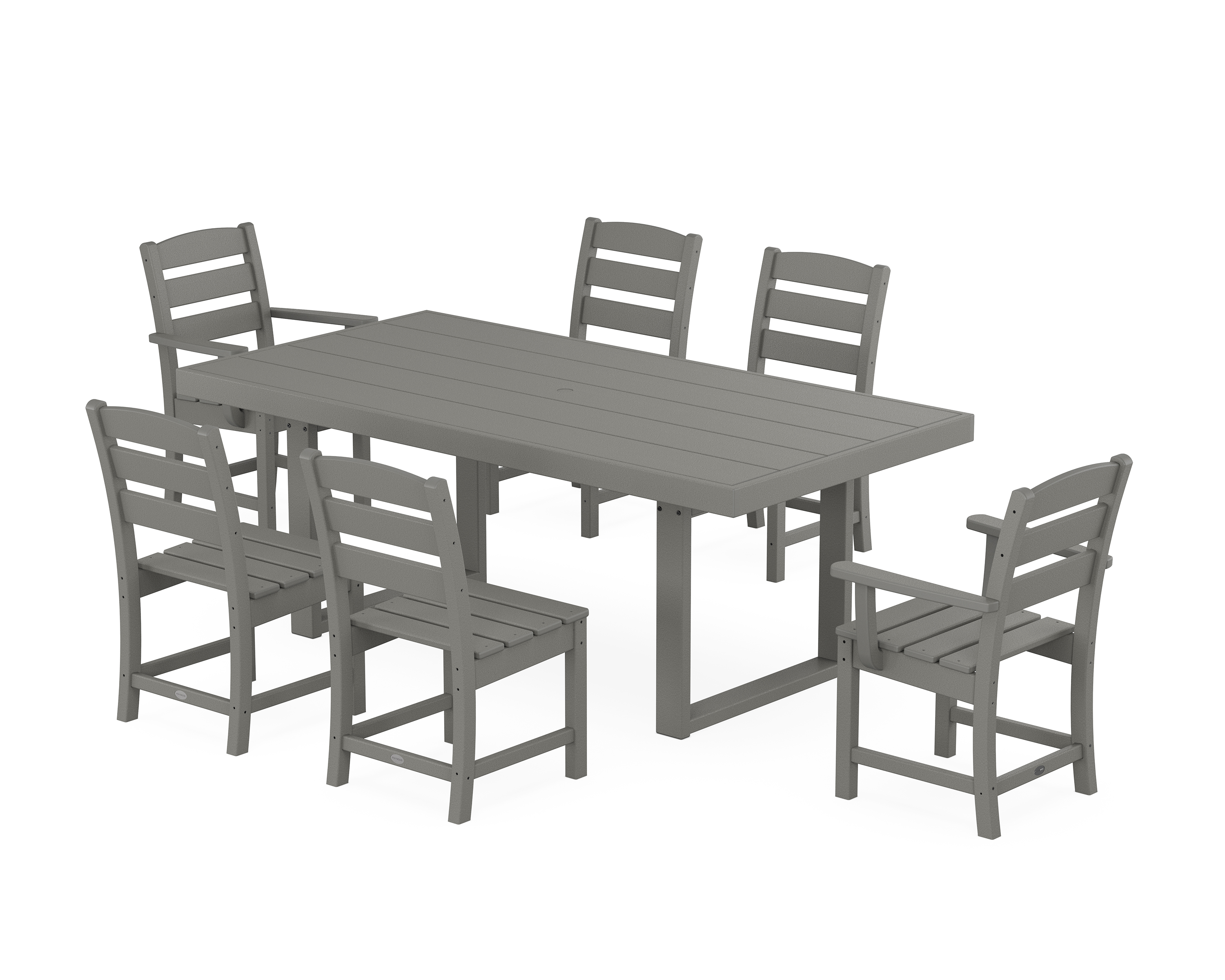 POLYWOOD Lakeside 7-Piece Dining Set