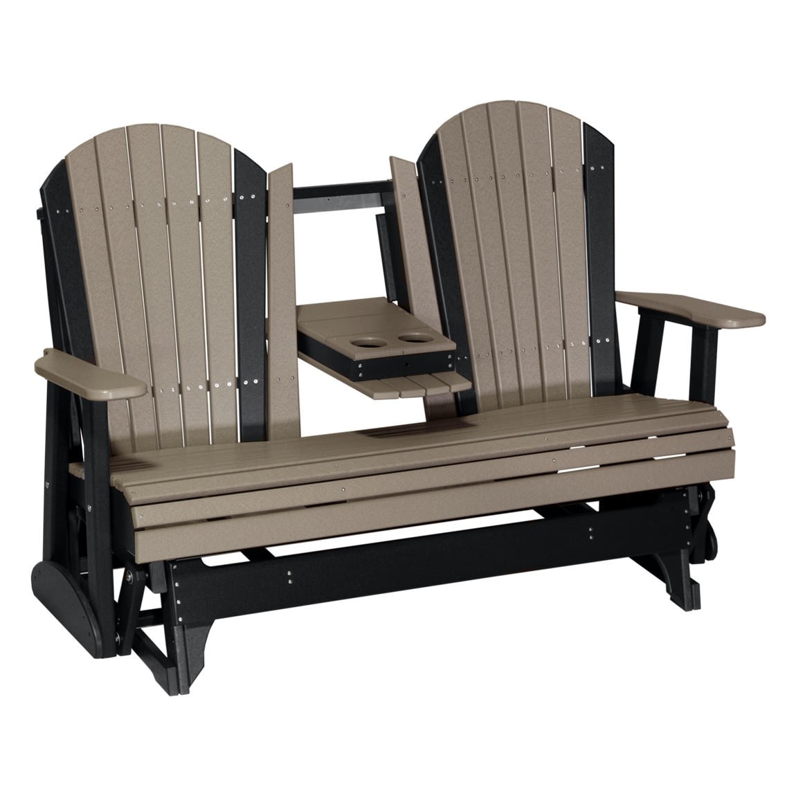 Shown in dove gray on black - cushion and pillow sold separately