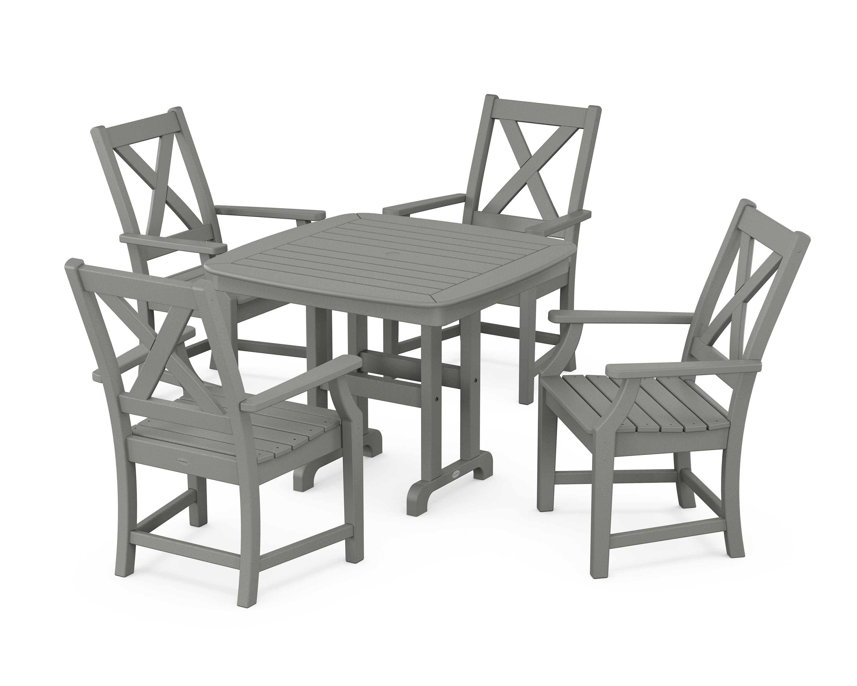 POLYWOOD Braxton 5-Piece Dining Set