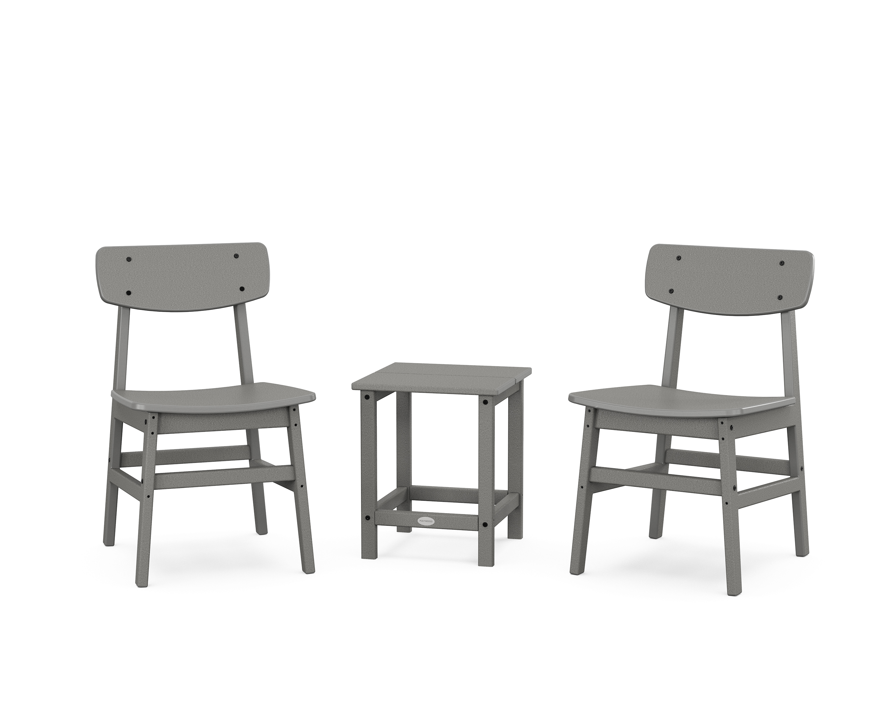 POLYWOOD Modern Studio Urban Chair 3-Piece Seating Set
