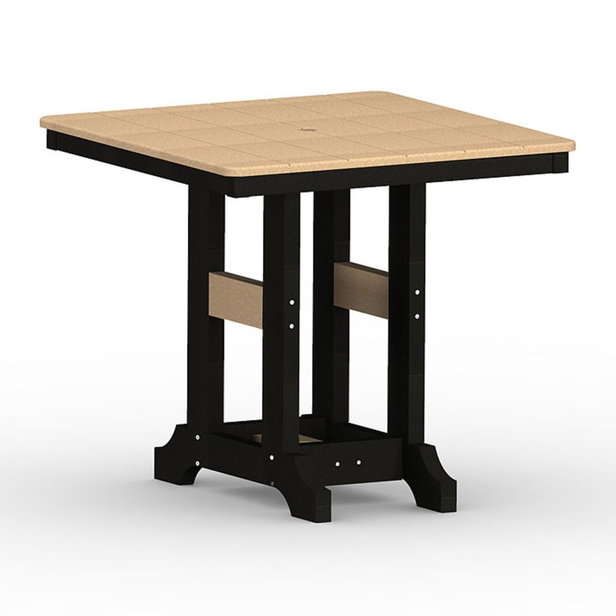 Berlin Gardens Garden Classic 33 in Square Bar Table