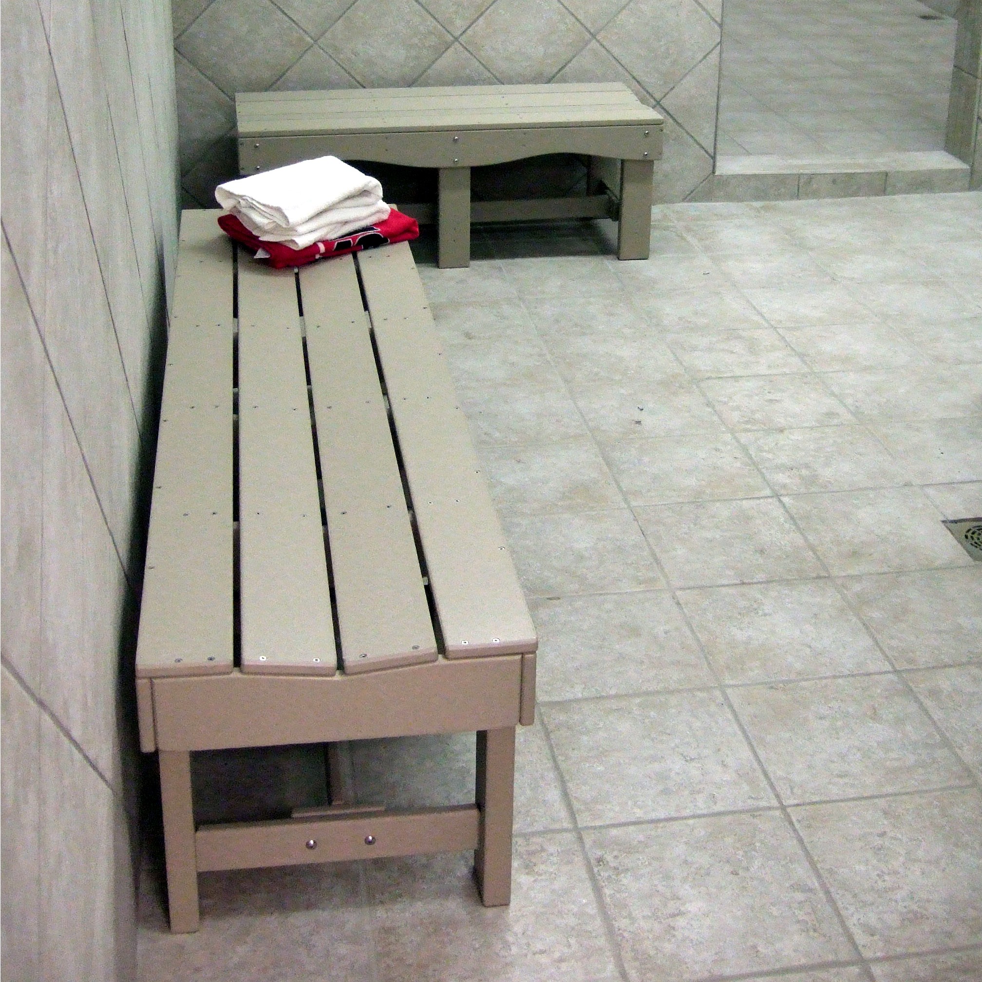 70 in Backless Bench - Seats Four