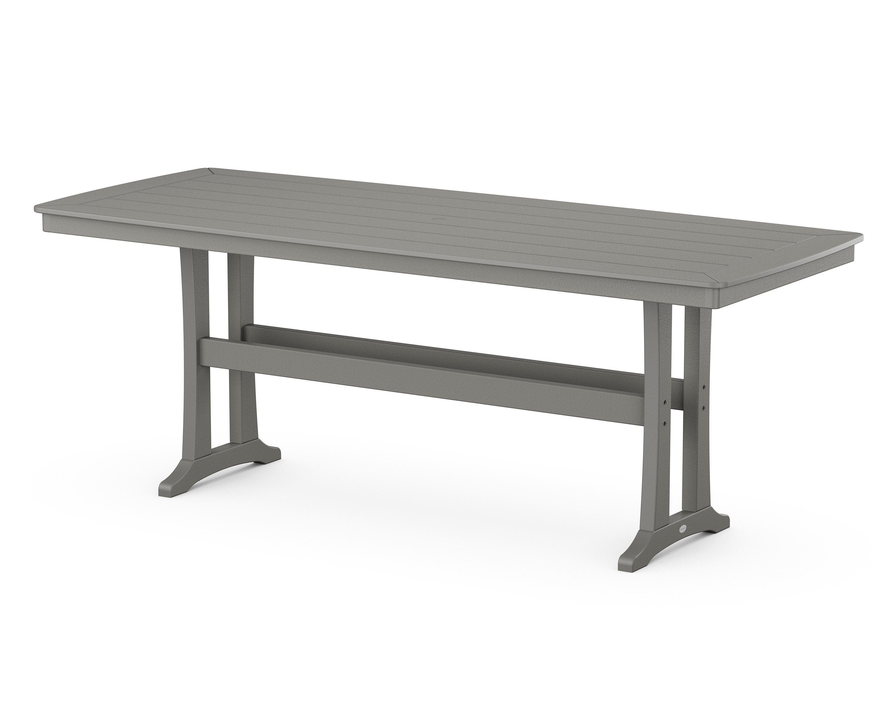 POLYWOOD Nautical Trestle 39” x 97” Counter Table