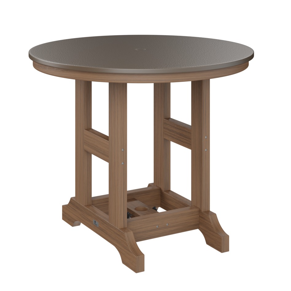 Berlin Gardens Garden Classic 38 Round Counter Table-Hammered Top
