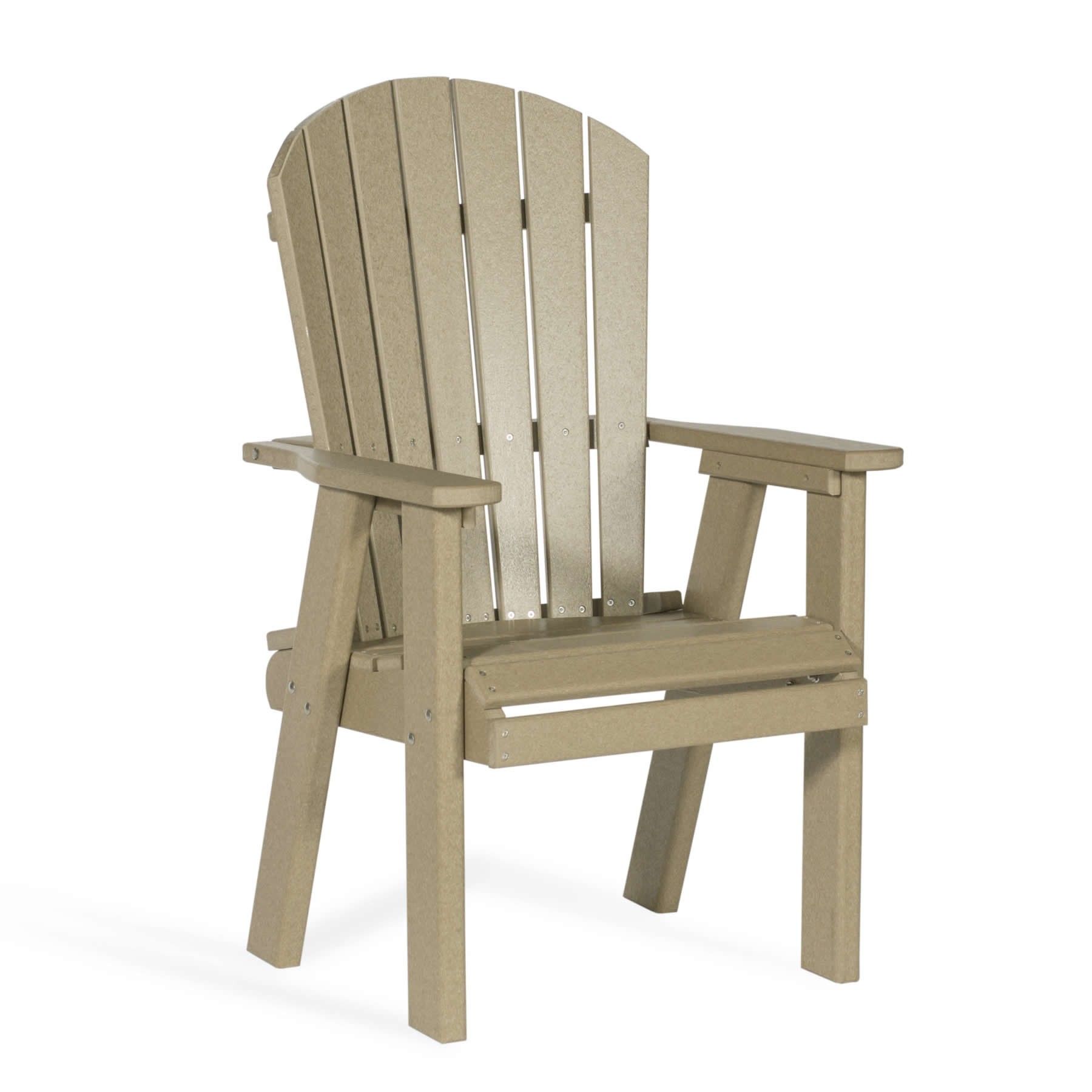 Amish Poly Fan-Back Dining Chair