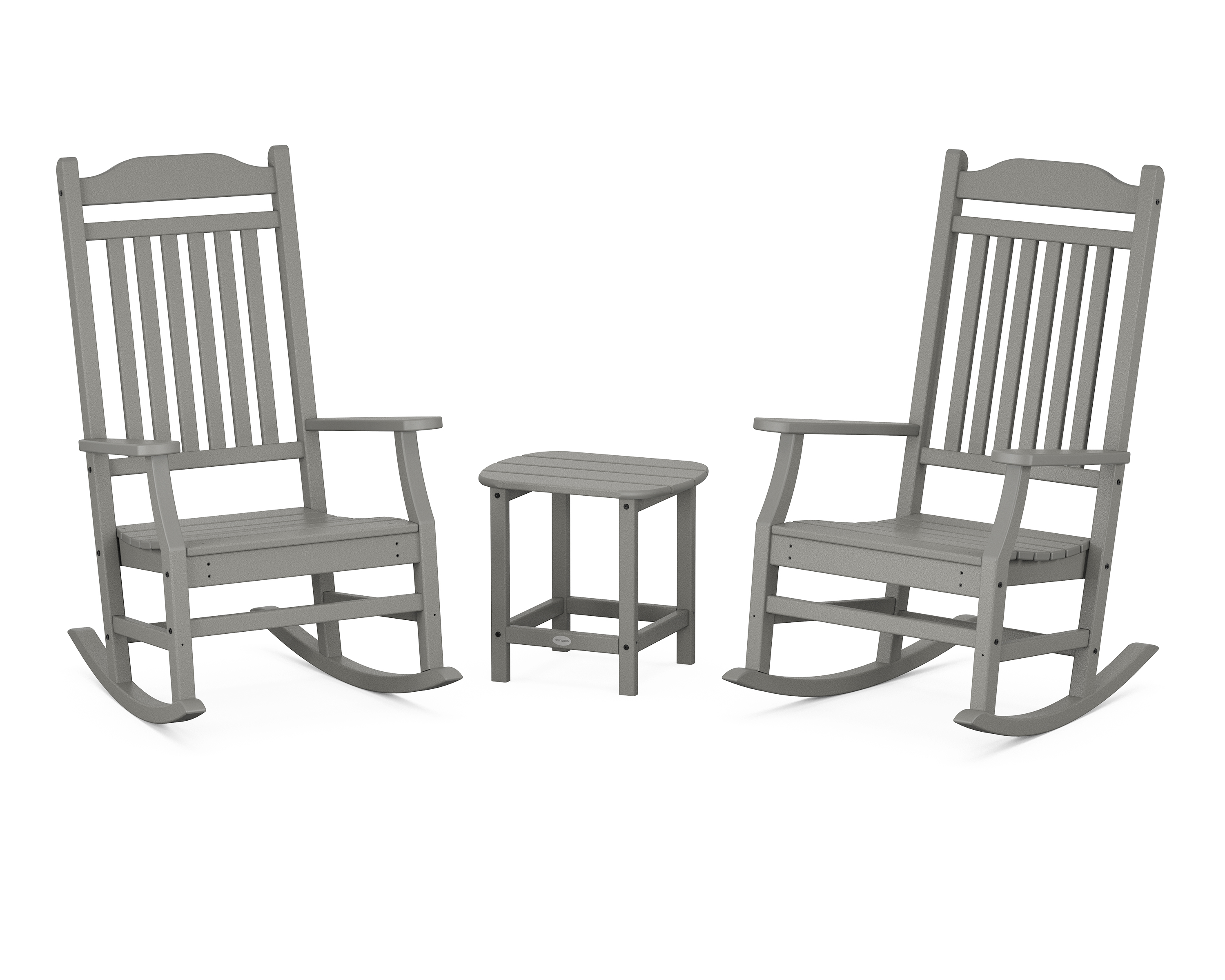 POLYWOOD Cottage Rocking Chair 3-Piece Set