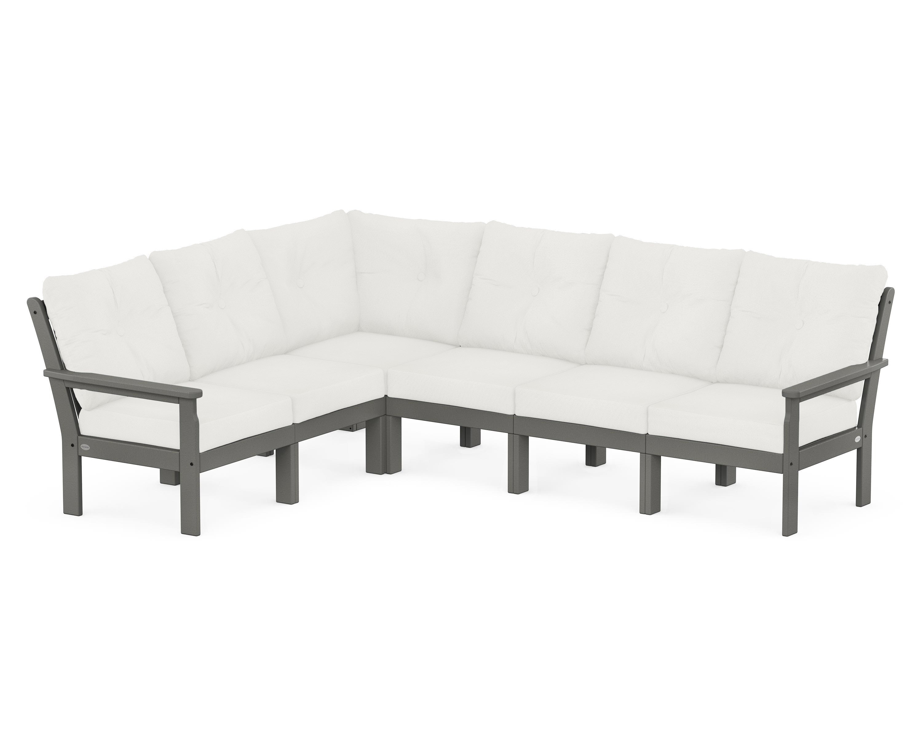 POLYWOOD Vineyard 6-Piece Sectional