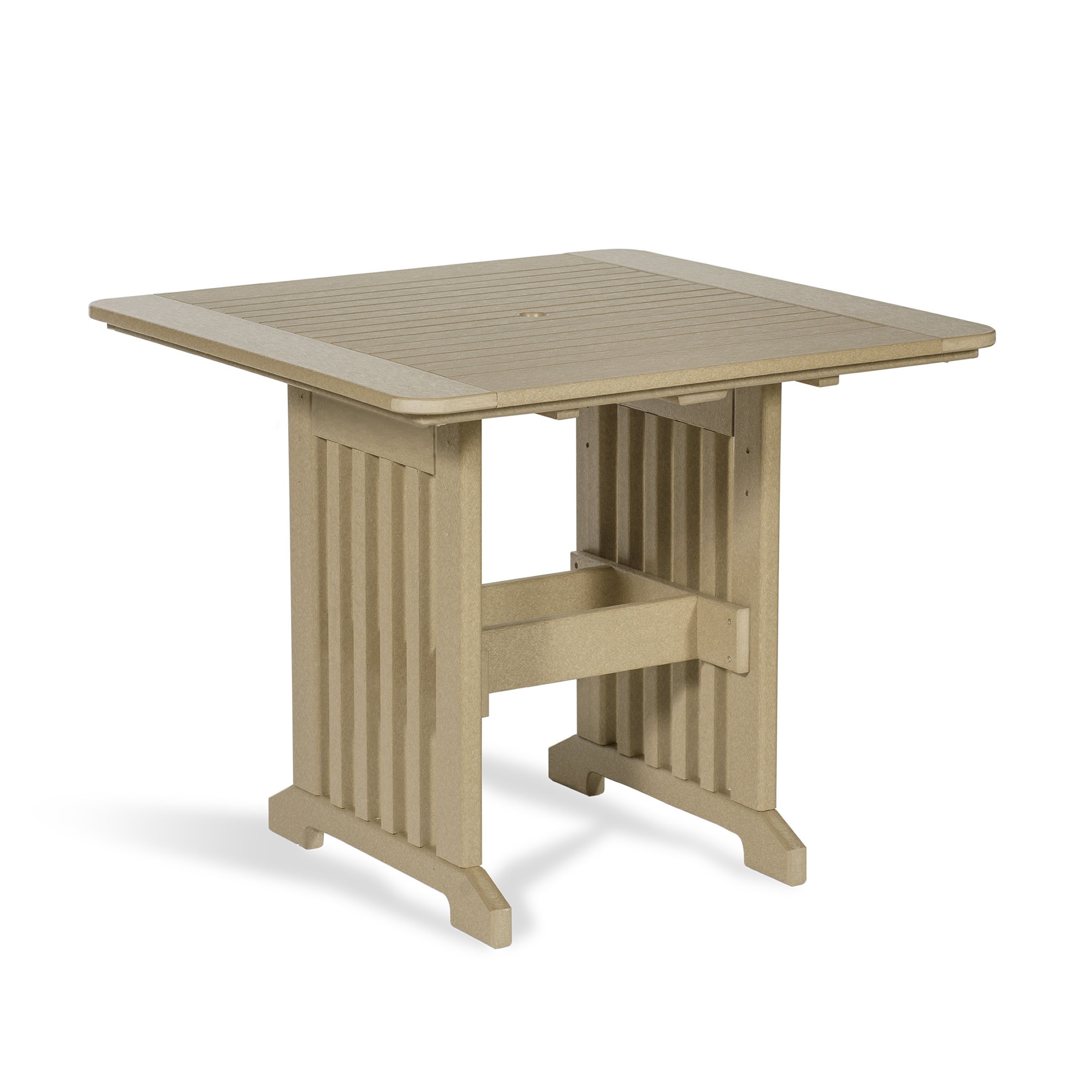 Amish 43 in x 43 in Poly Counter Table