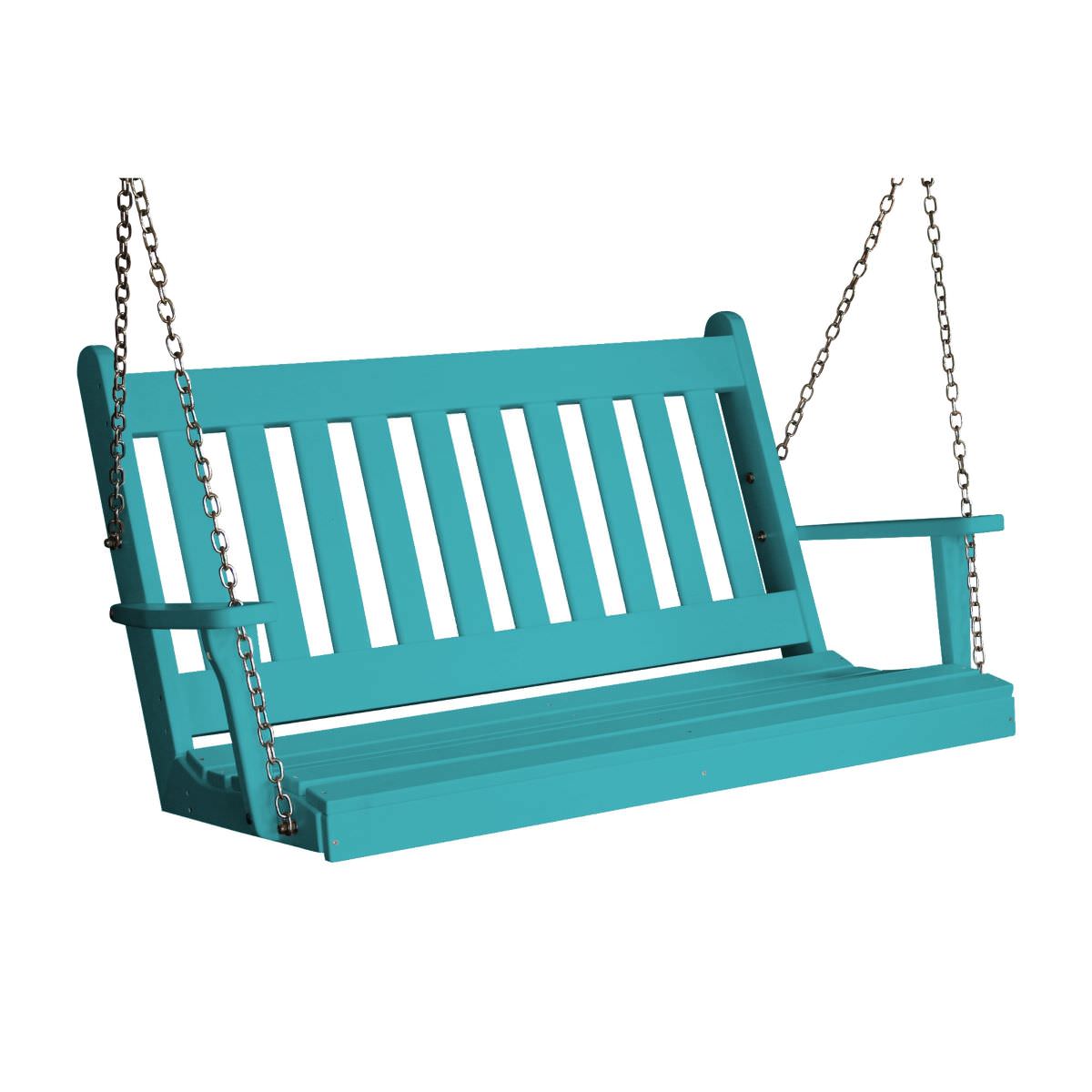 A&L Furniture 5 ft Poly Traditional English Swing