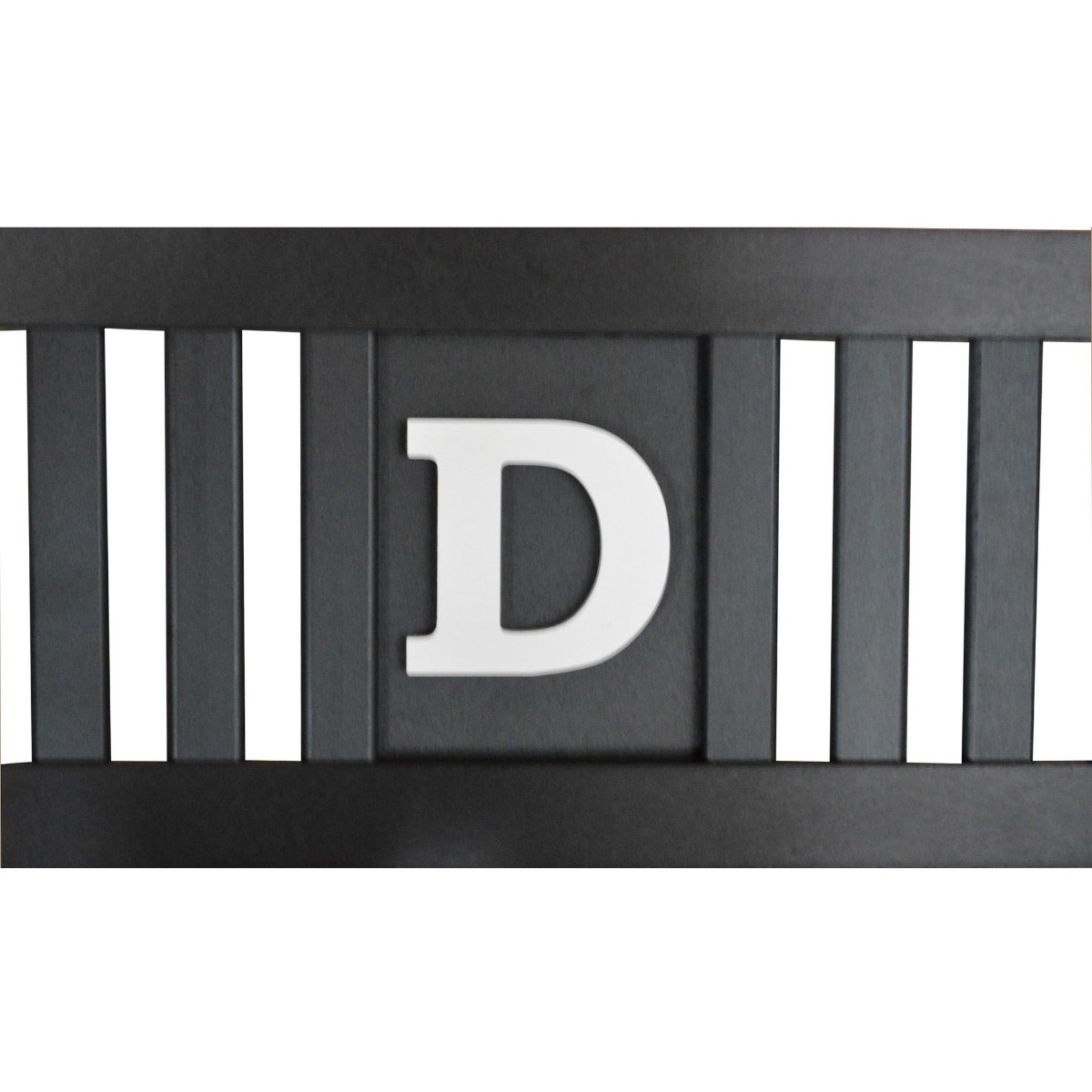 A&L Furniture 5 ft Poly Traditional English Swing with Monogram