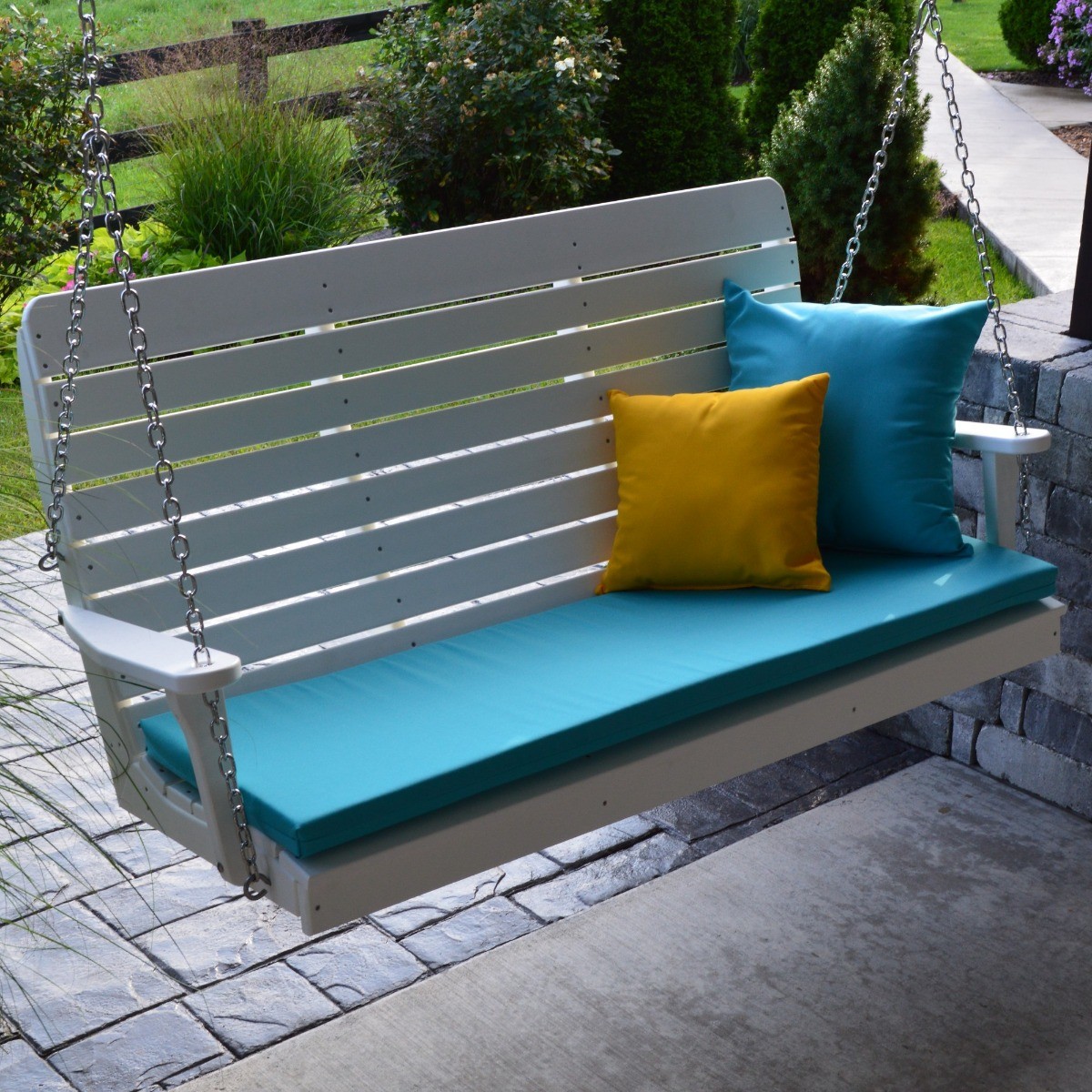 A&L Furniture 5 ft Poly Winston Swing