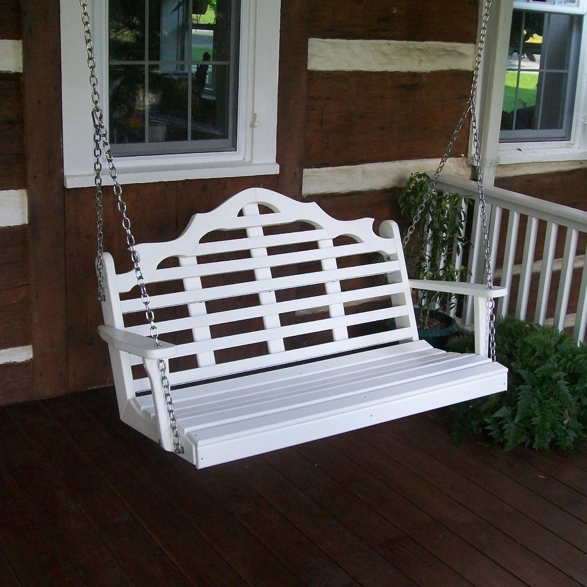 A&L Furniture 4 ft Poly Marlboro Swing