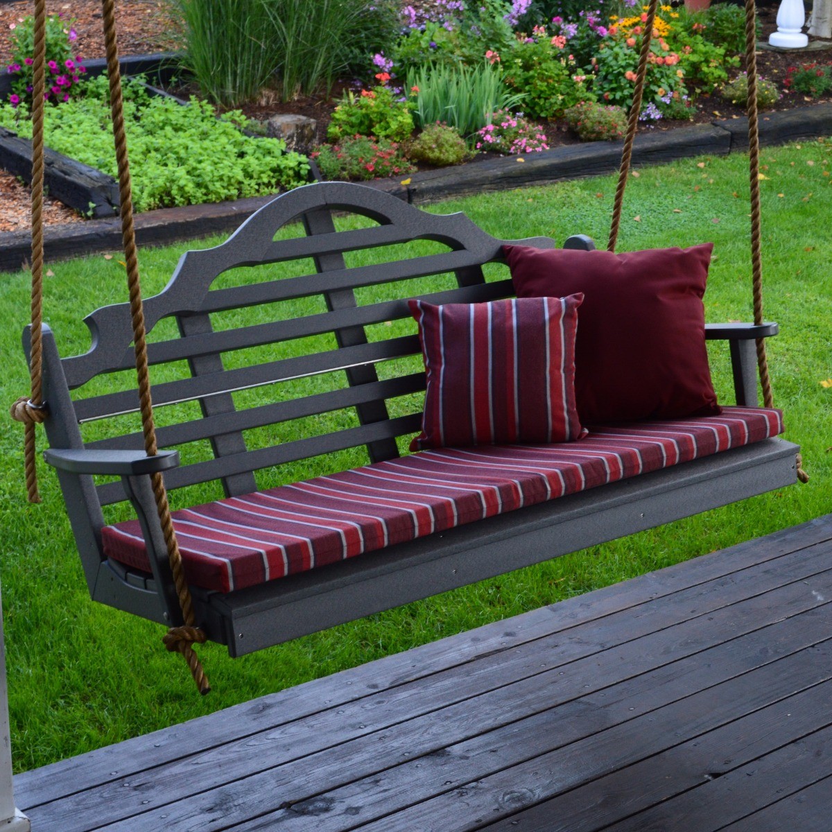 A&L Furniture 5 ft Poly Marlboro Swing