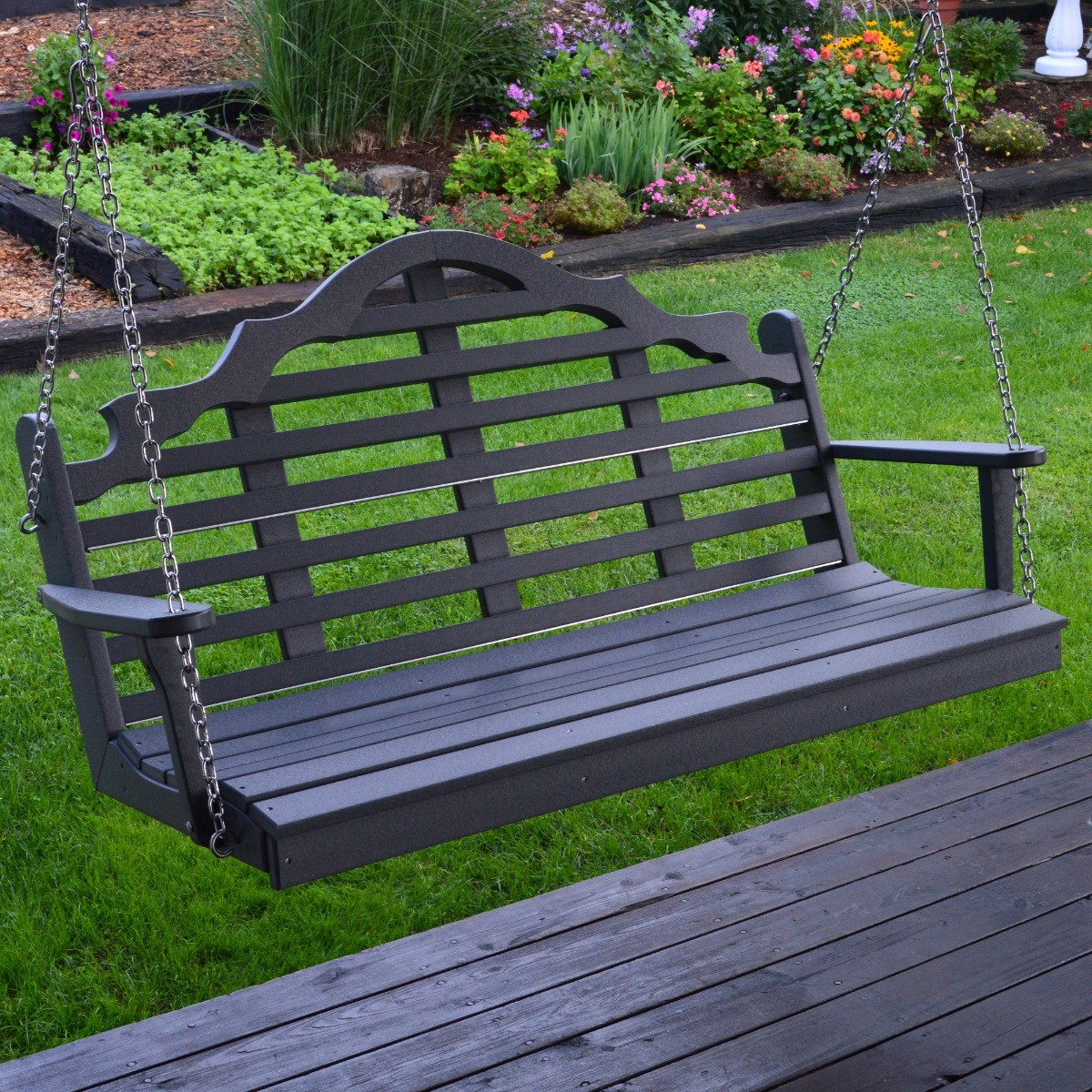 A&L Furniture 5 ft Poly Marlboro Swing