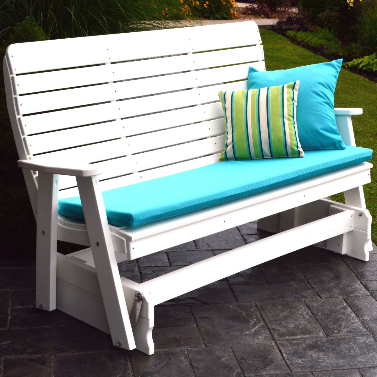 A&L Furniture 5 ft Poly Winston Glider