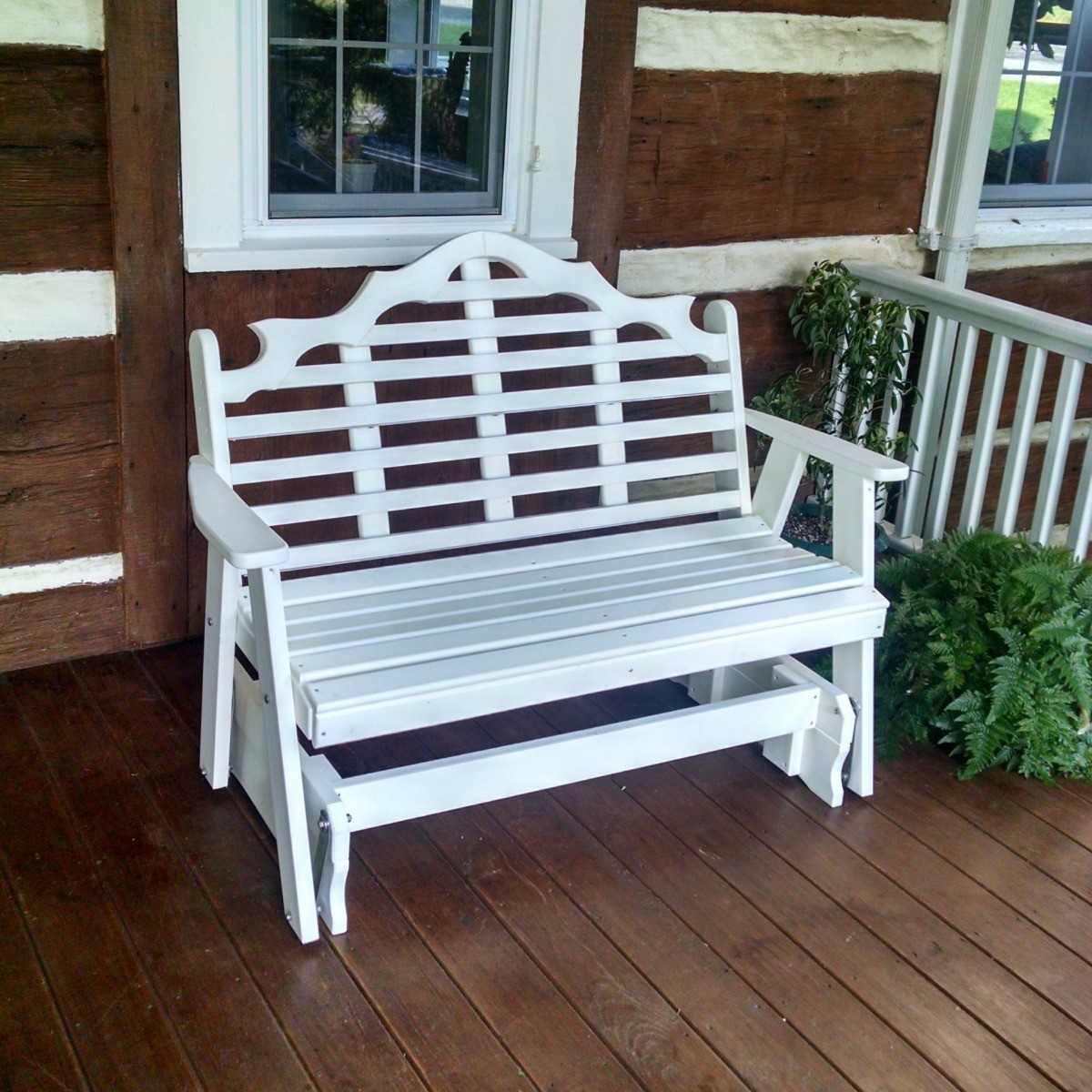 A&L Furniture 4 ft Poly Marlboro Glider