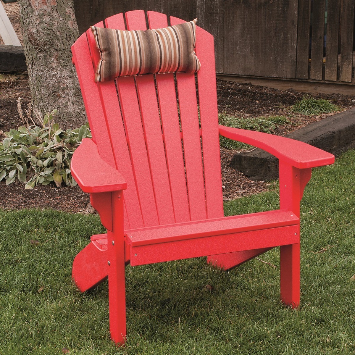 A&L Poly Fanback Adirondack Chair