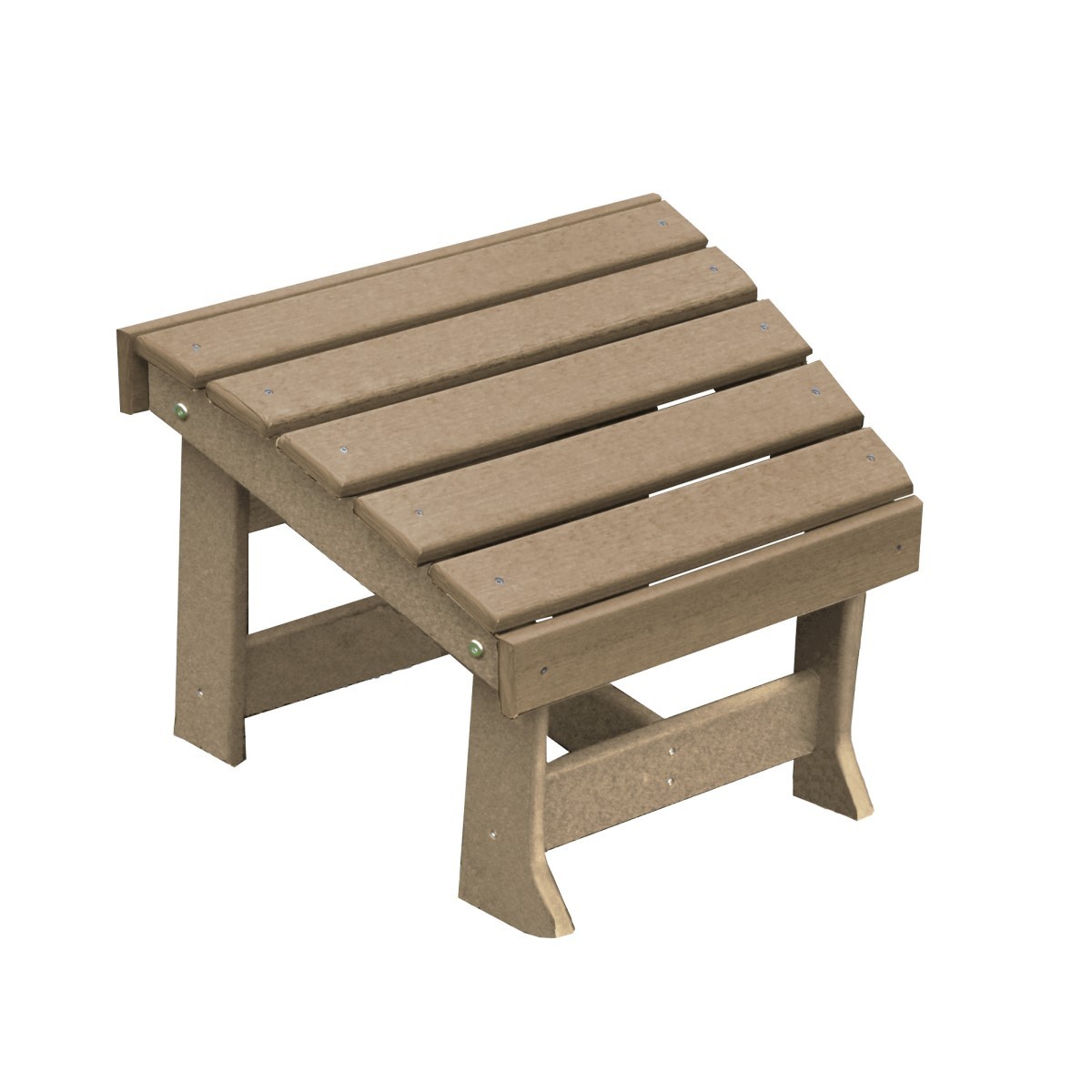 A&L Furniture Poly New Hope Footstool