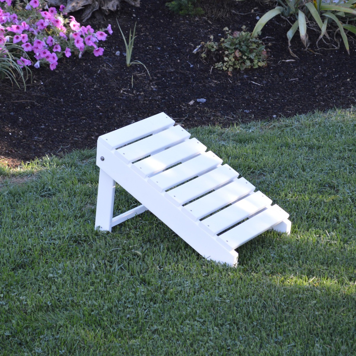 A&L Furniture Poly Folding Ottoman