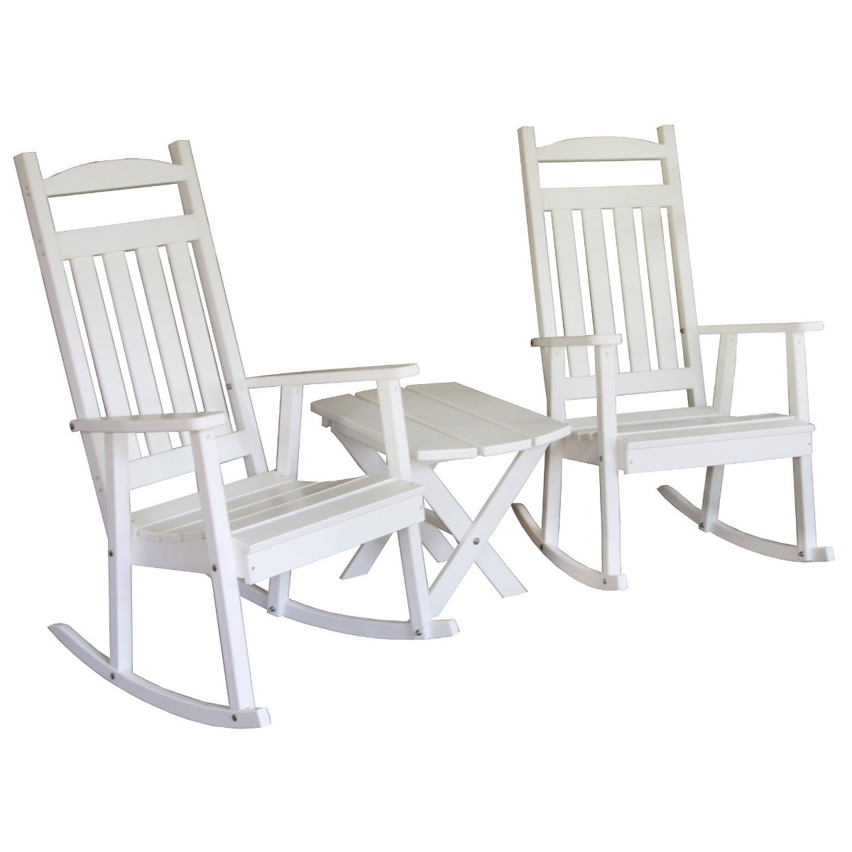A&L Furniture Poly Classic Porch Rocker