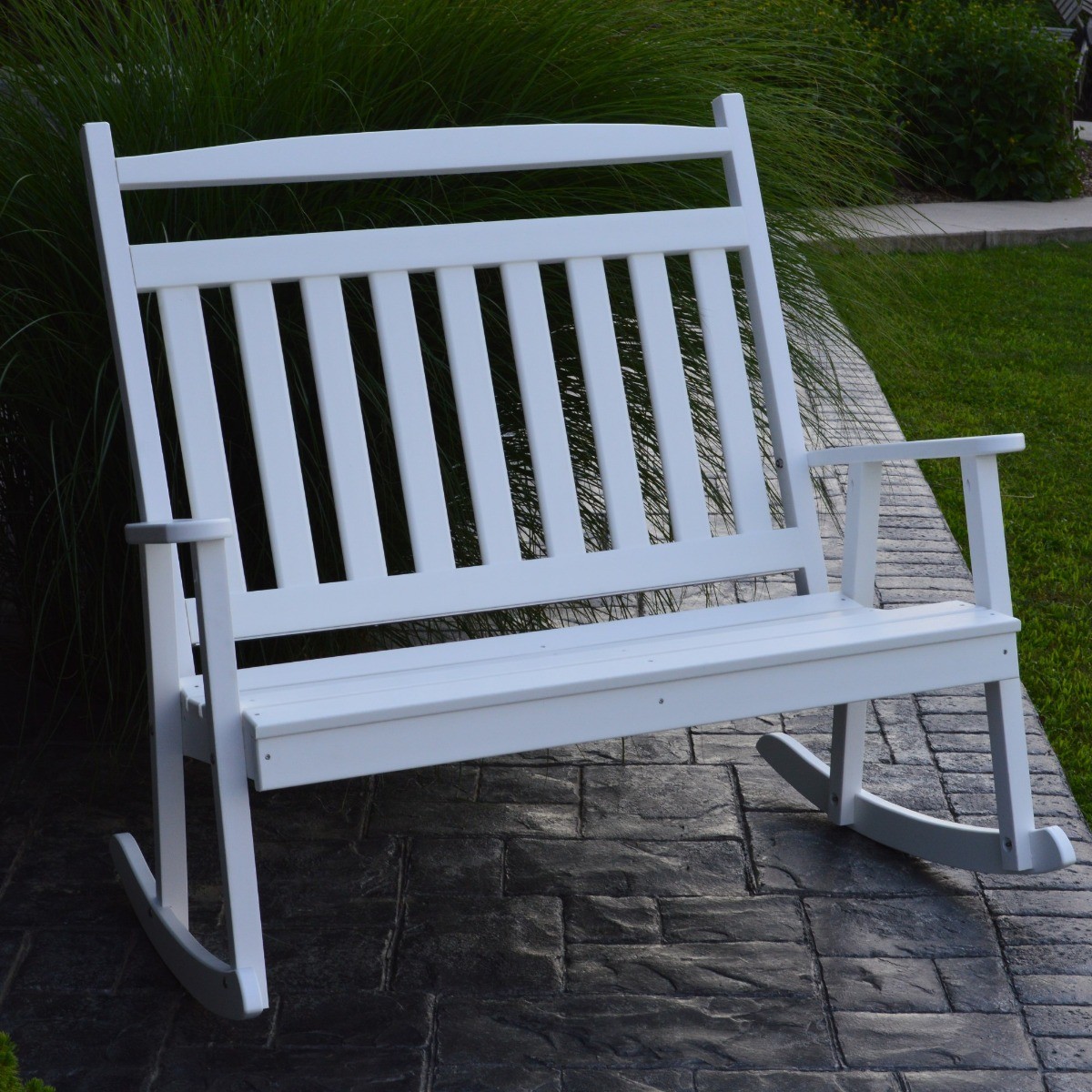 A&L Furniture Poly Classic Double Rocker