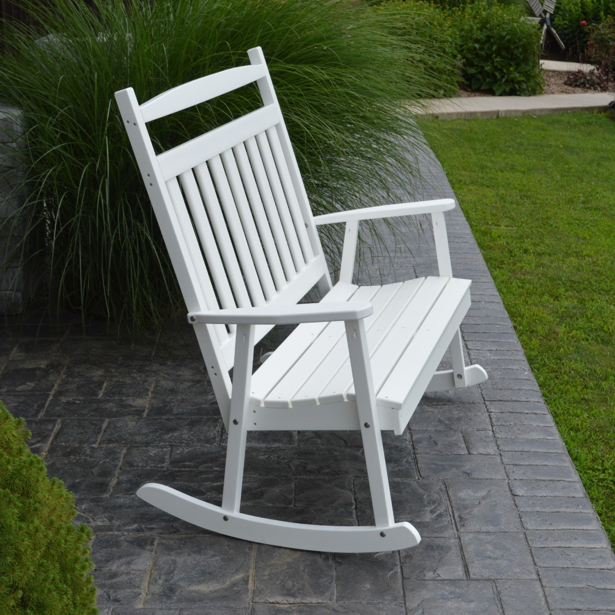 A&L Furniture Poly Classic Double Rocker