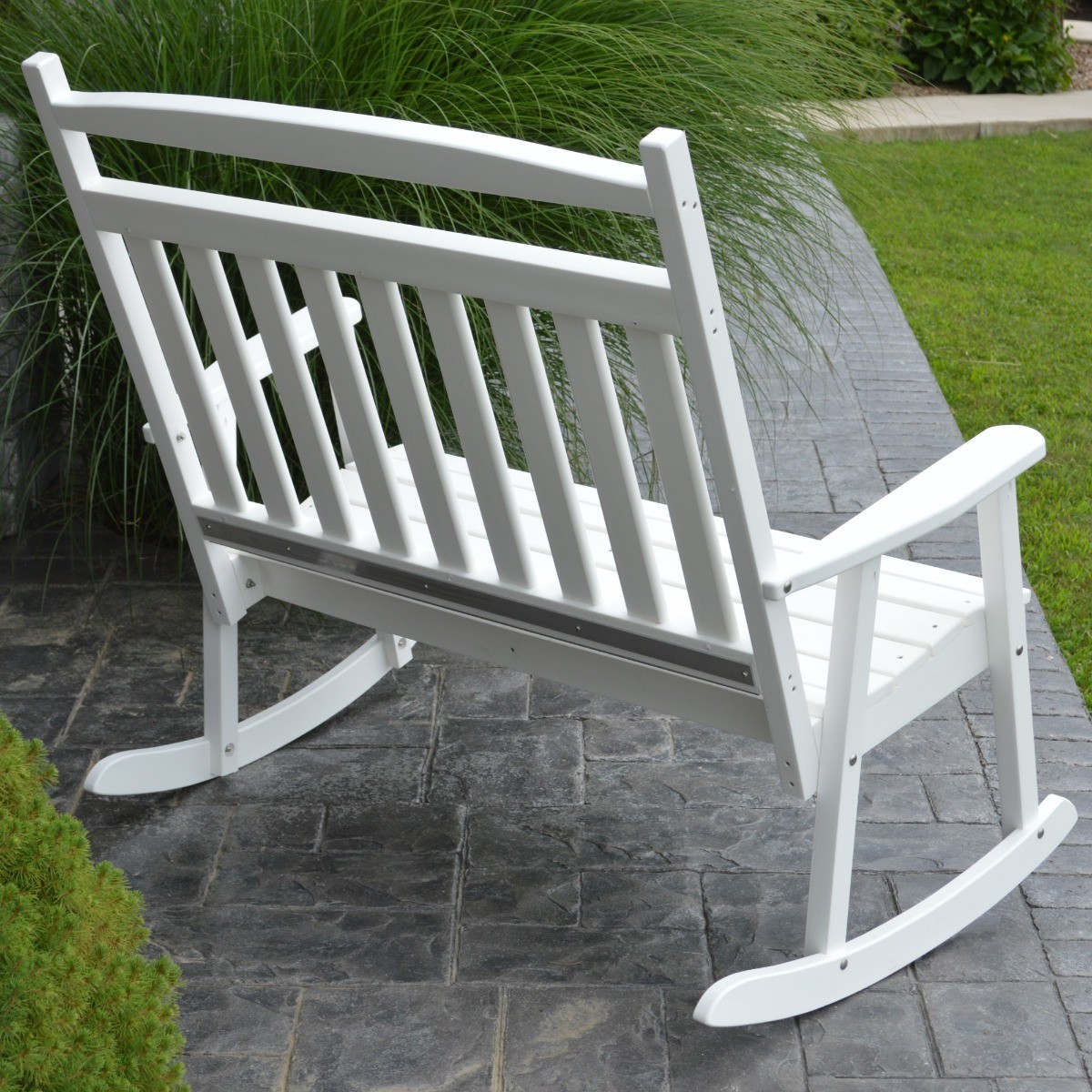 A&L Furniture Poly Classic Double Rocker