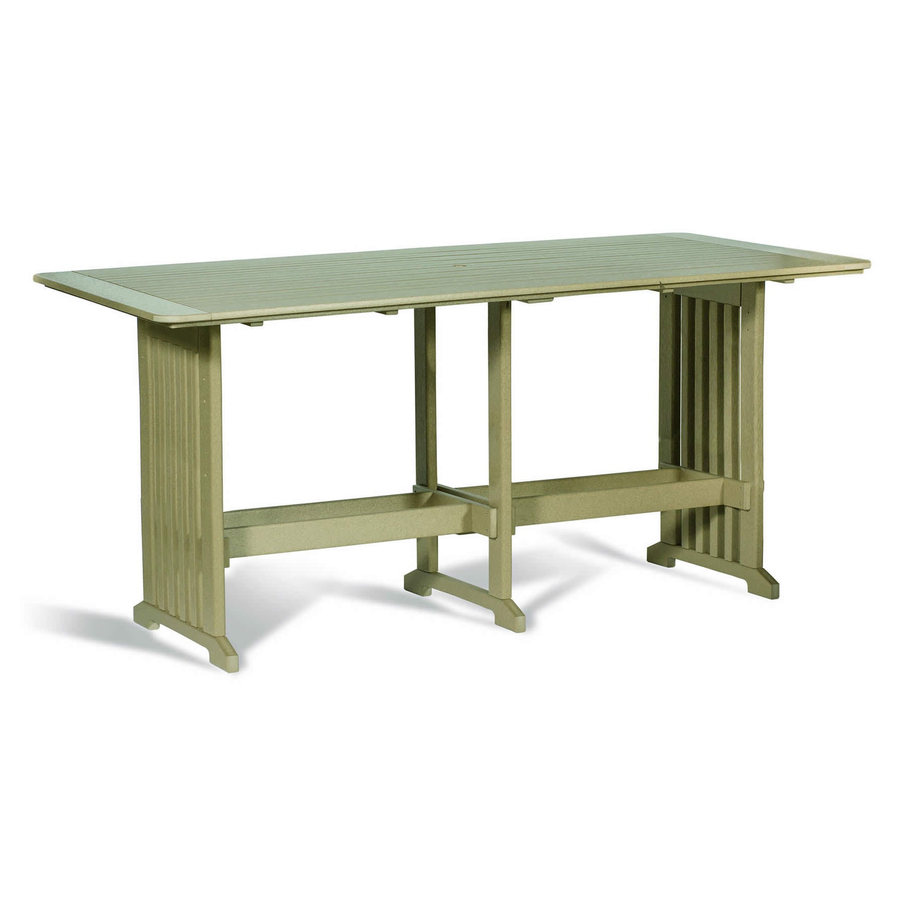 Amish 43 in x 96 in Poly Bar Table