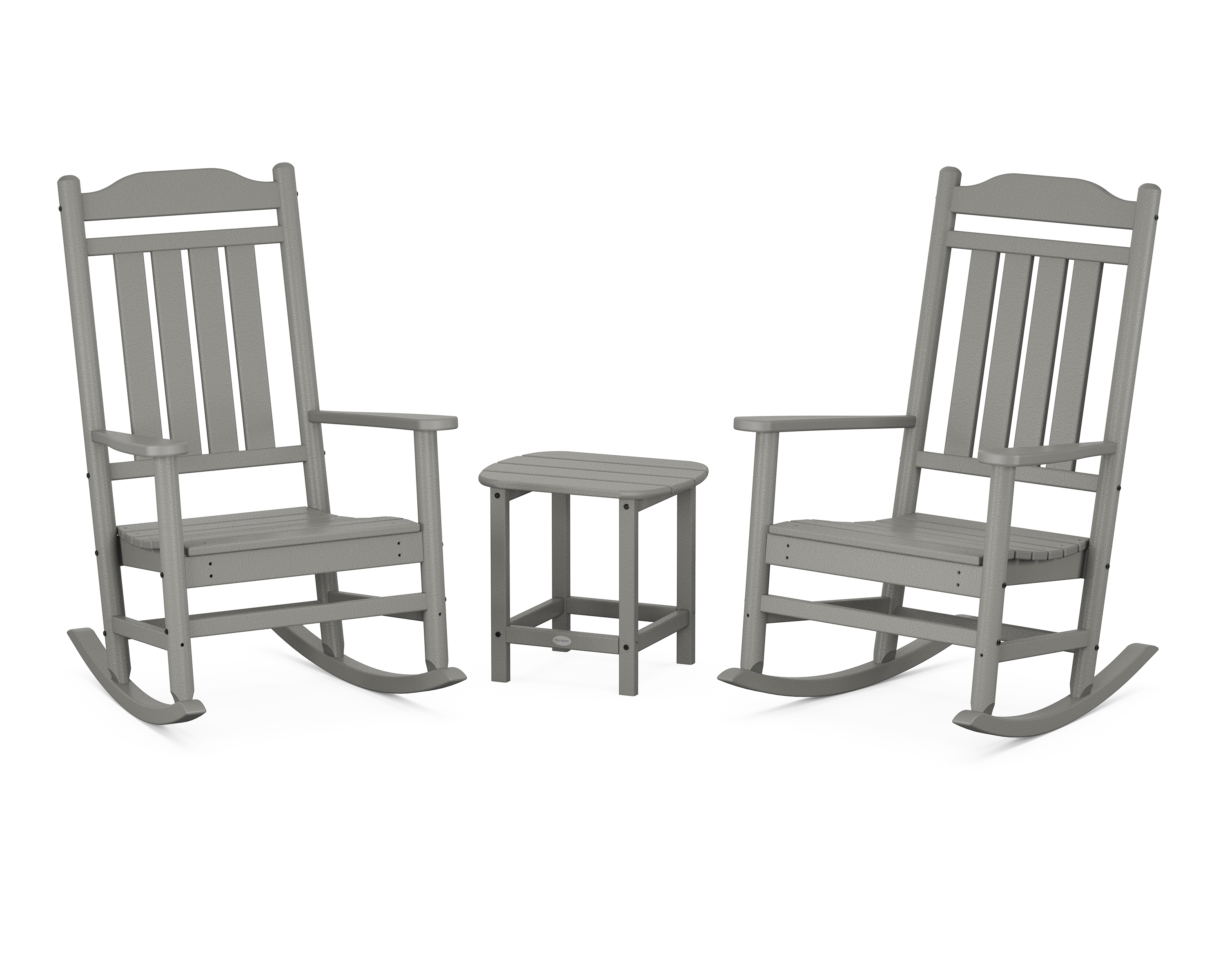 POLYWOOD Cottage Legacy Rocking Chair 3-Piece Set