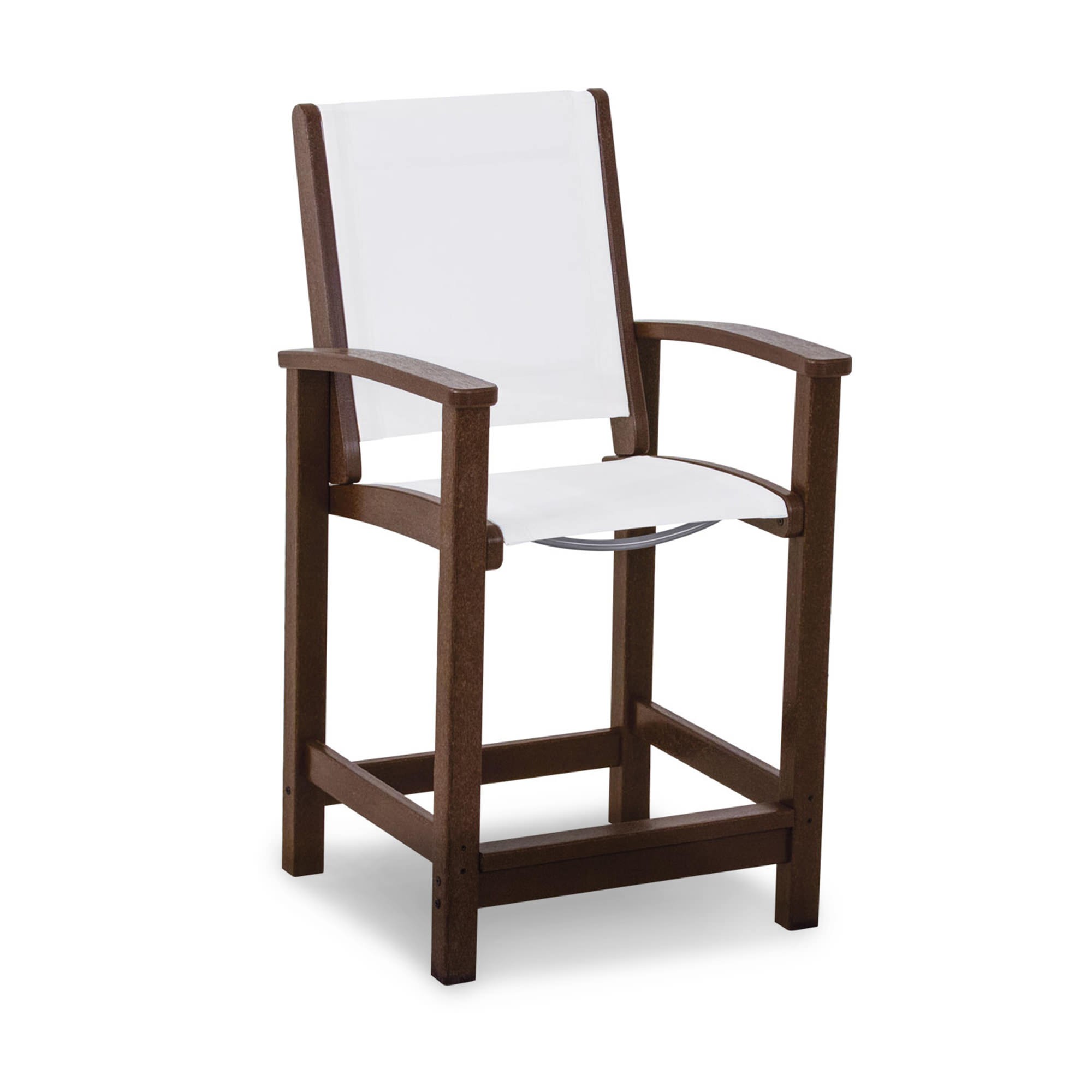 POLYWOOD® Coastal Counter Chair