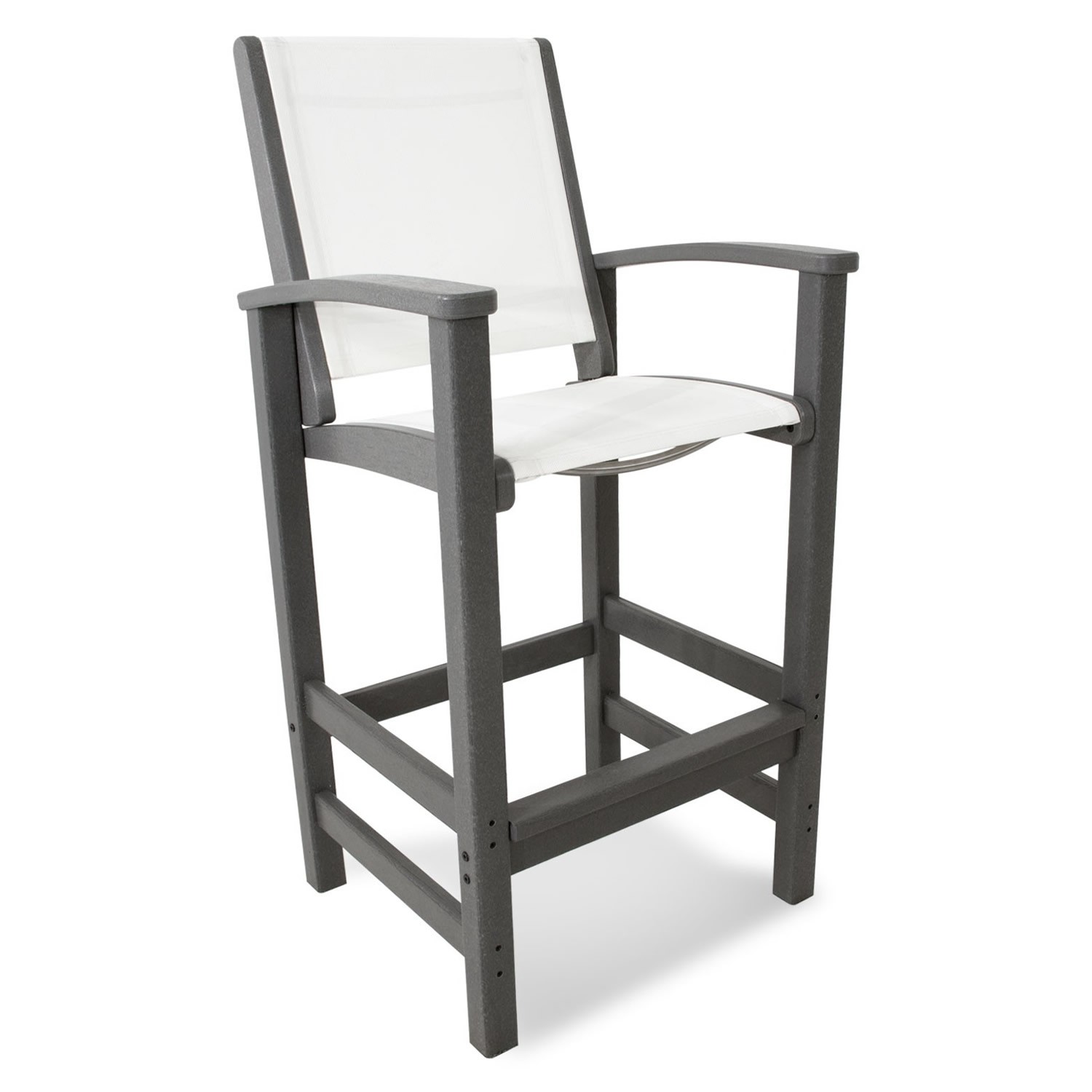 POLYWOOD® Coastal Bar Chair