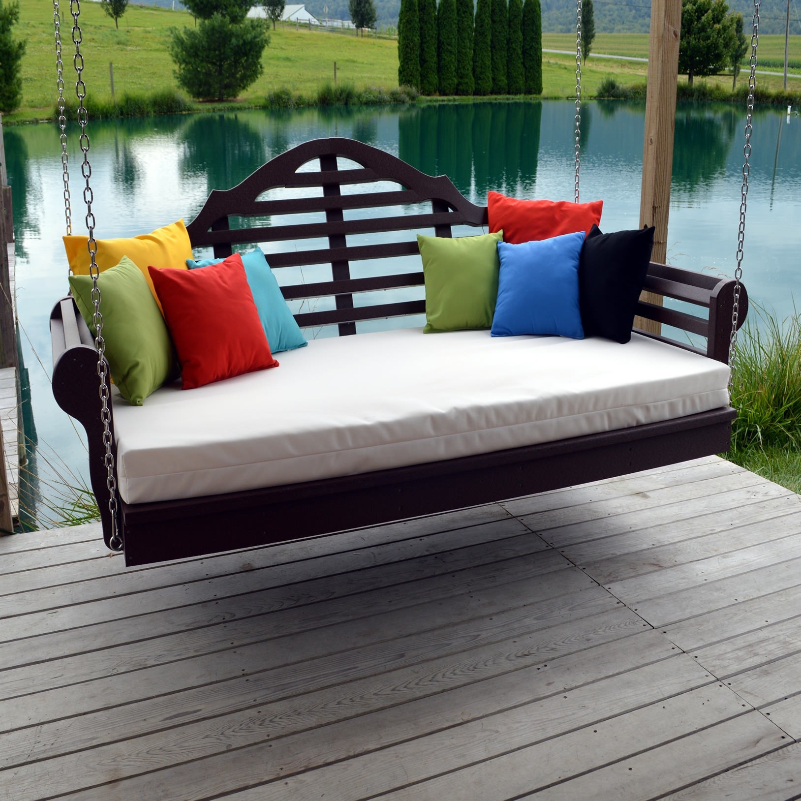 A&L Furniture 5 ft Poly Marlboro Swing Bed