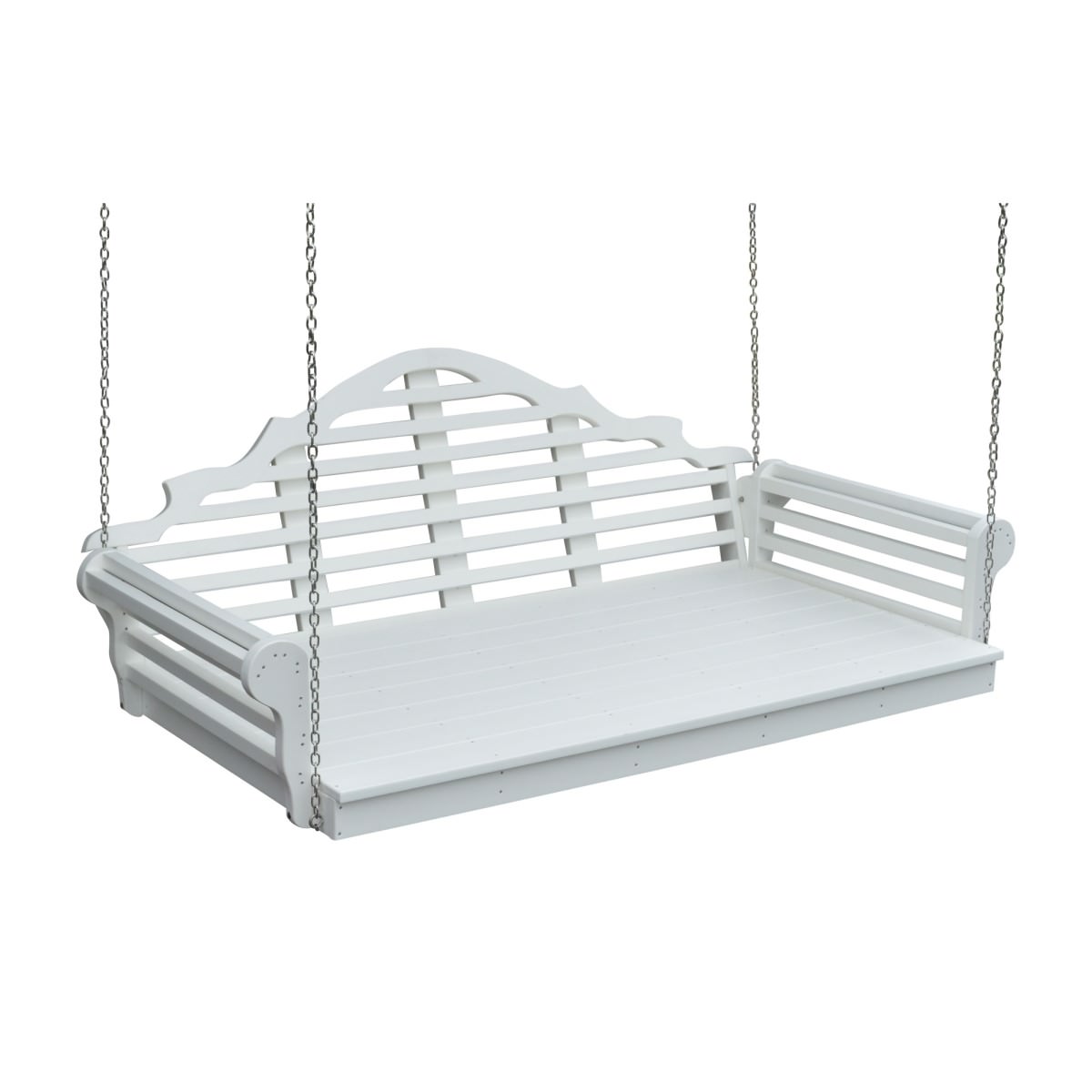 A&L Furniture 75 in Poly Marlboro Swing Bed
