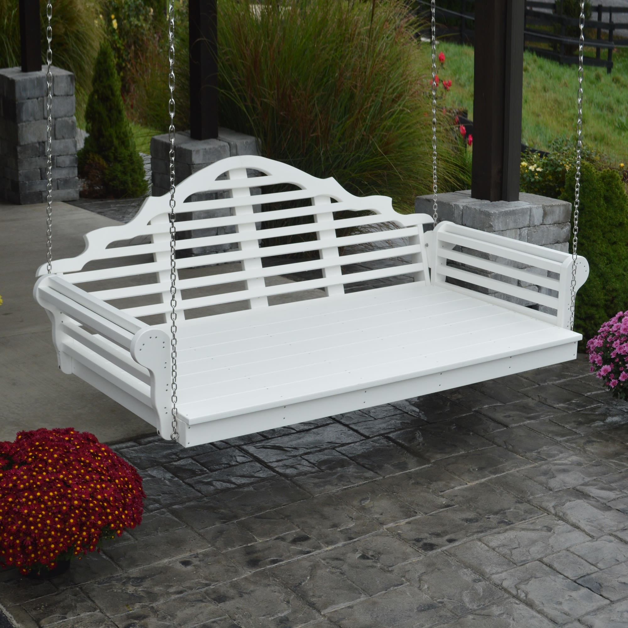 A&L Furniture Poly Marlboro 6 ft Swing Bed