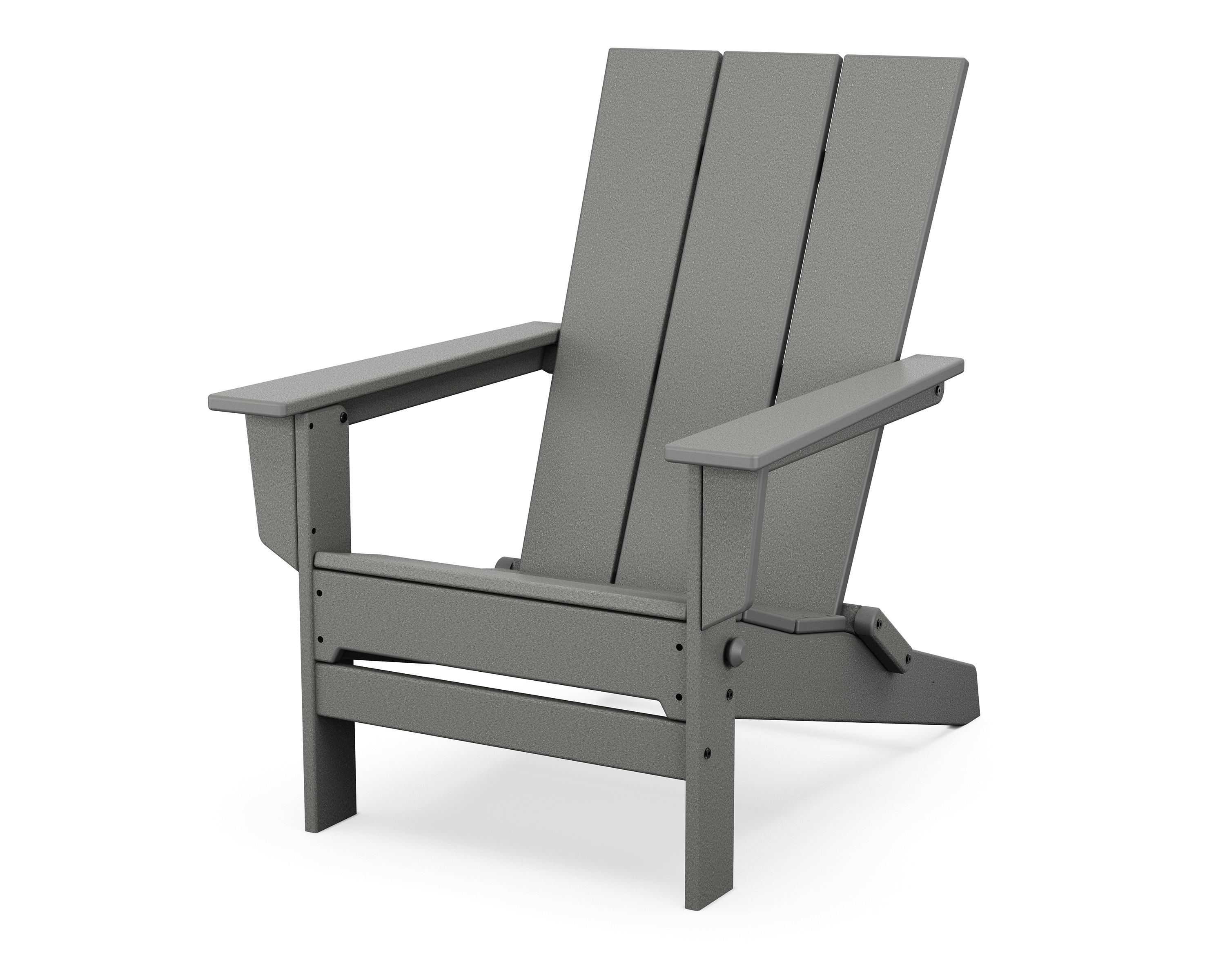 POLYWOOD Modern Studio Folding Adirondack Chair