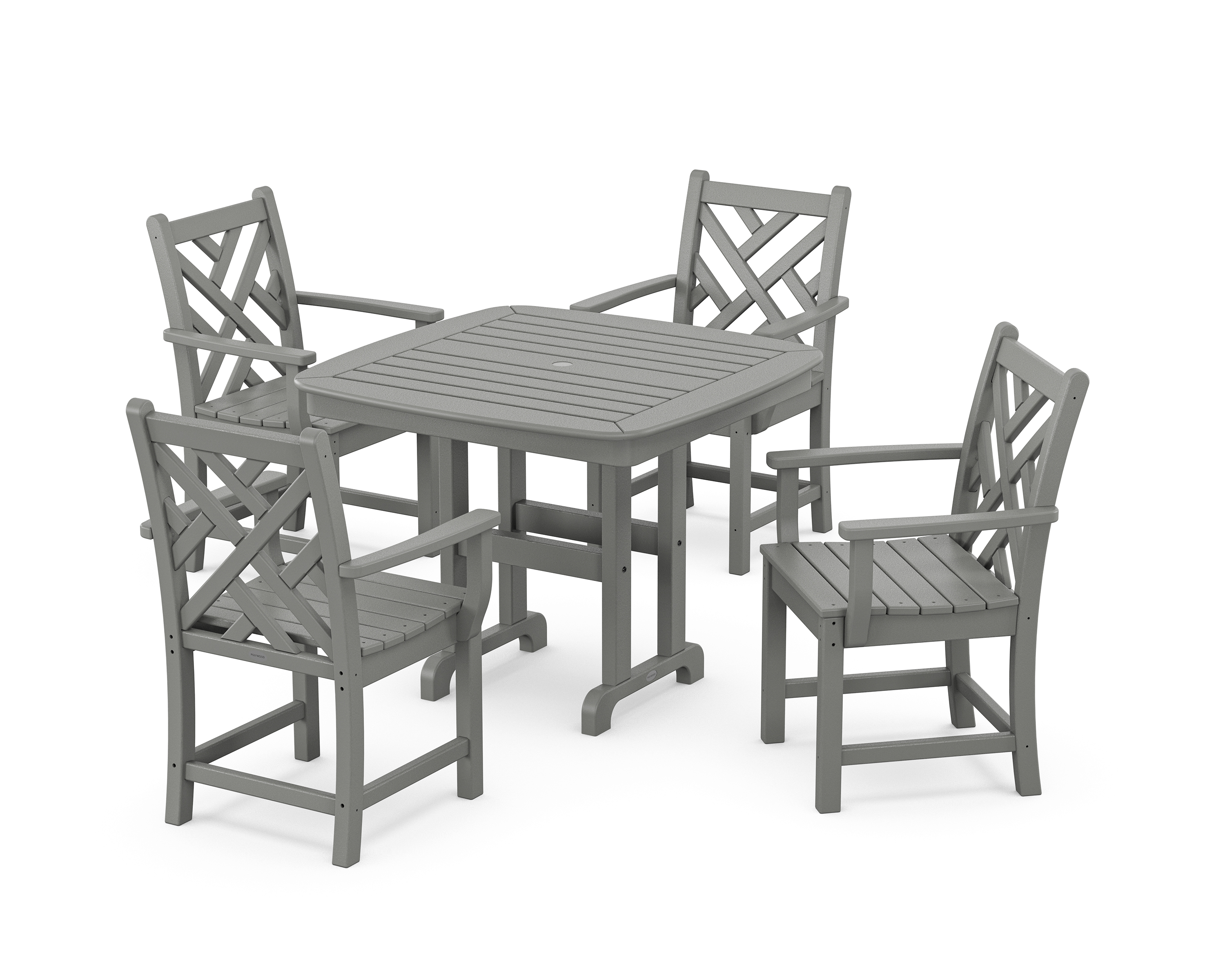 POLYWOOD Chippendale 5-Piece Dining Set