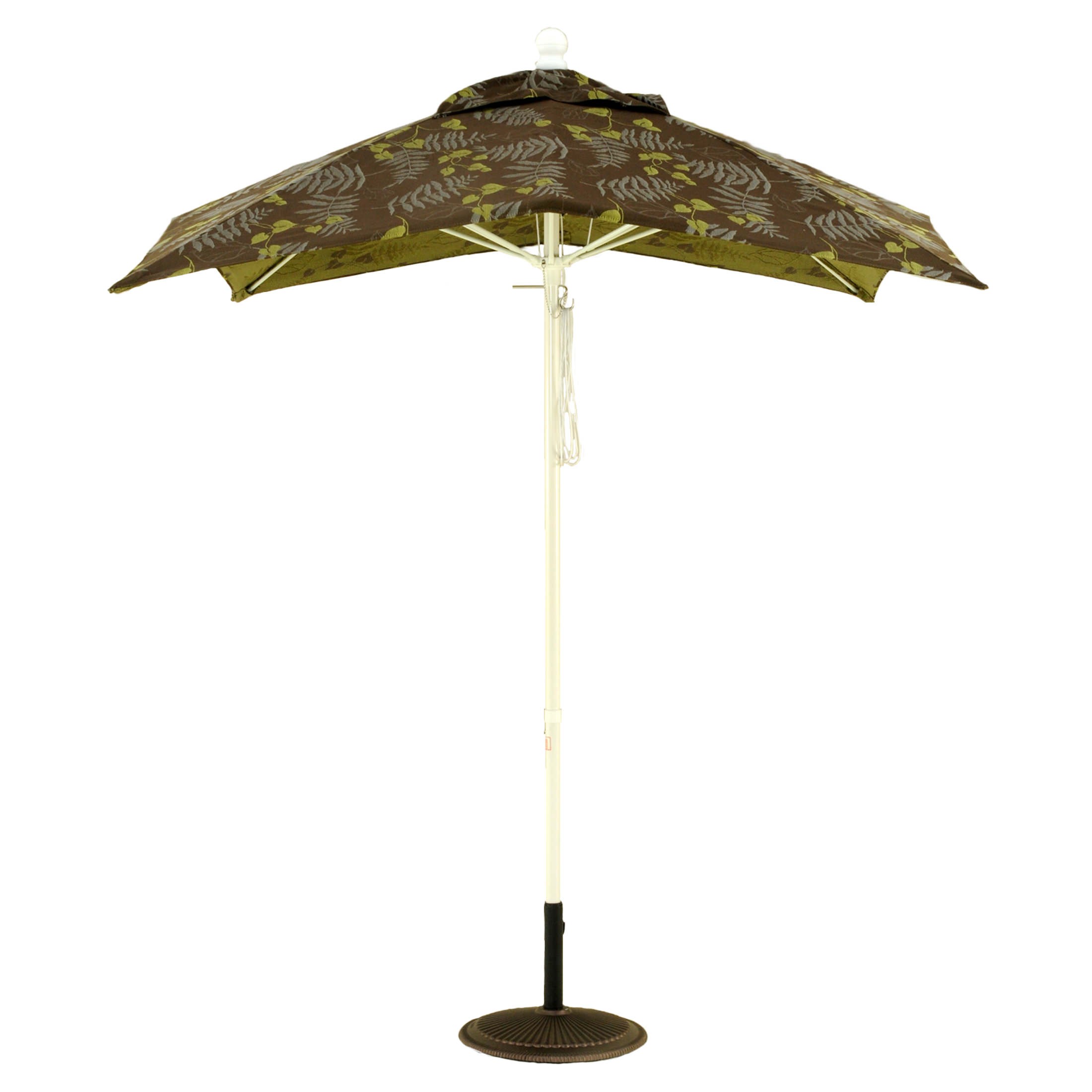 9 Ft Heavy Duty Aluminum Market Umbrella with Double Pulley