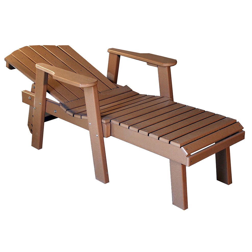 Amish Poly Classic Chaise Lounge