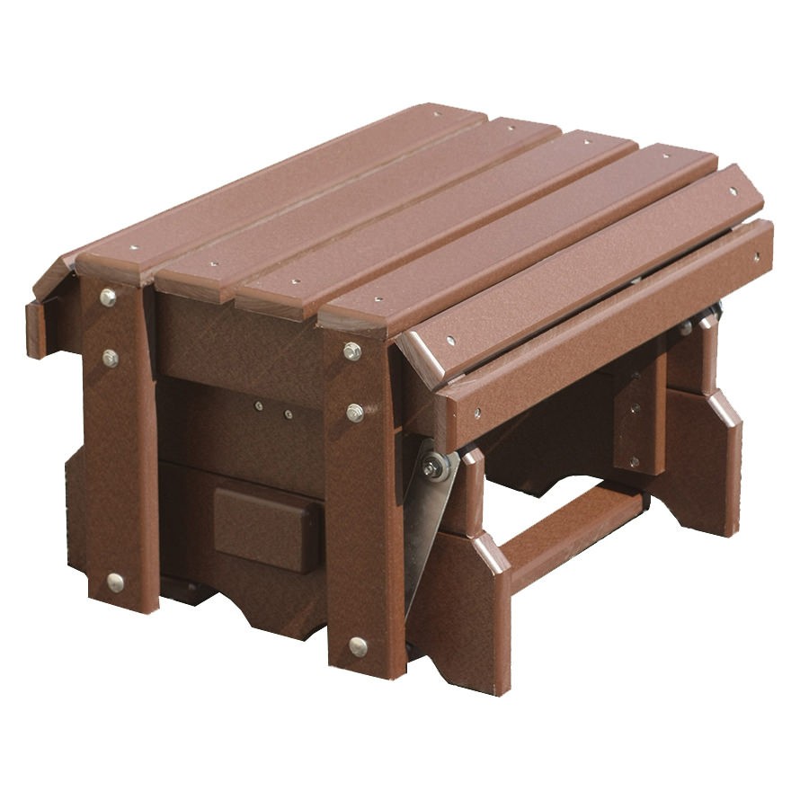 Amish Poly Gliding Ottoman C