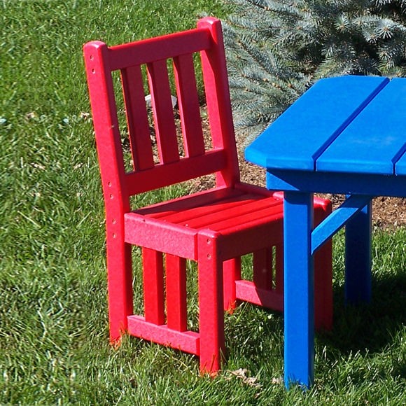 Amish Poly Children's Mission Chair