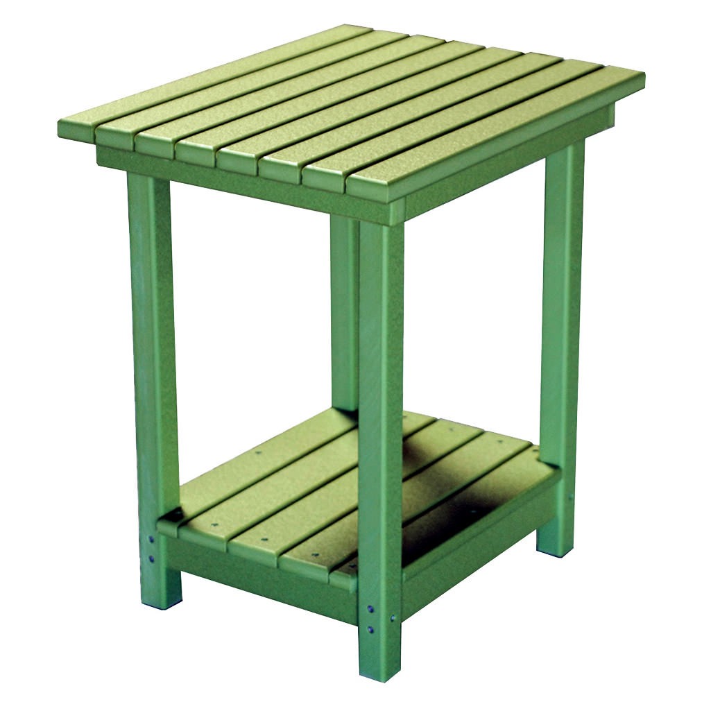 Amish Poly 24in High Deluxe End Table