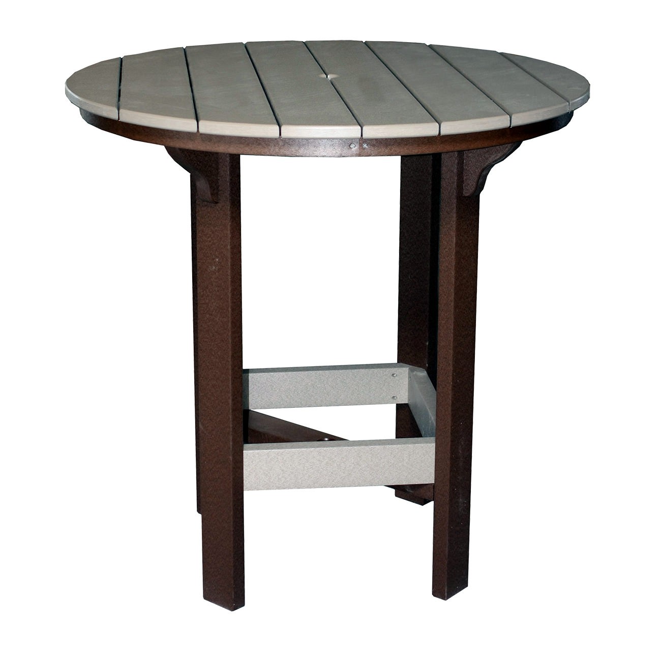Amish Poly 42in Round Balcony Table