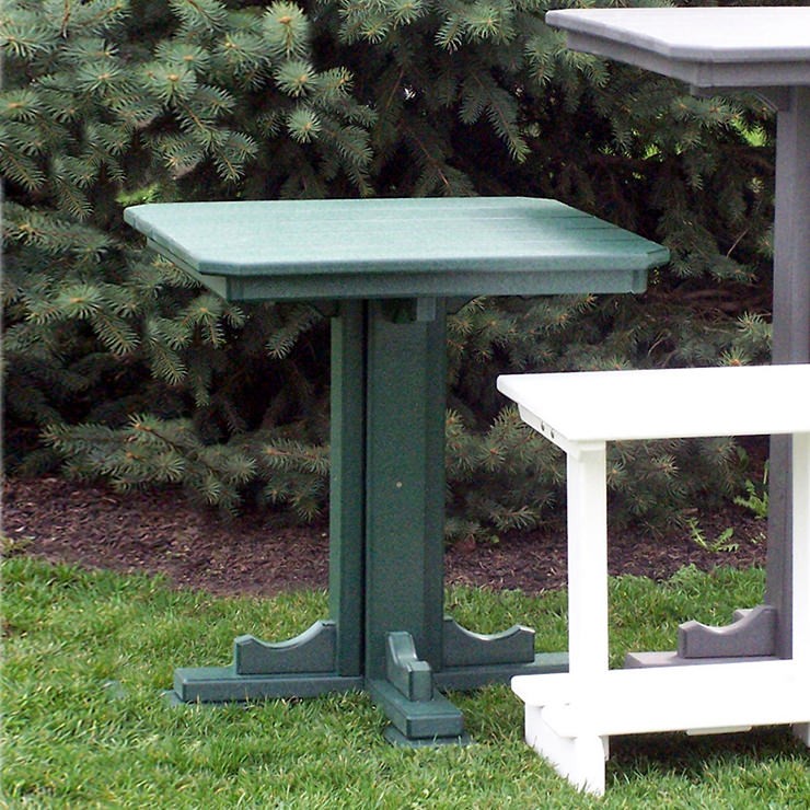 Amish Poly 28in Square Dining Table