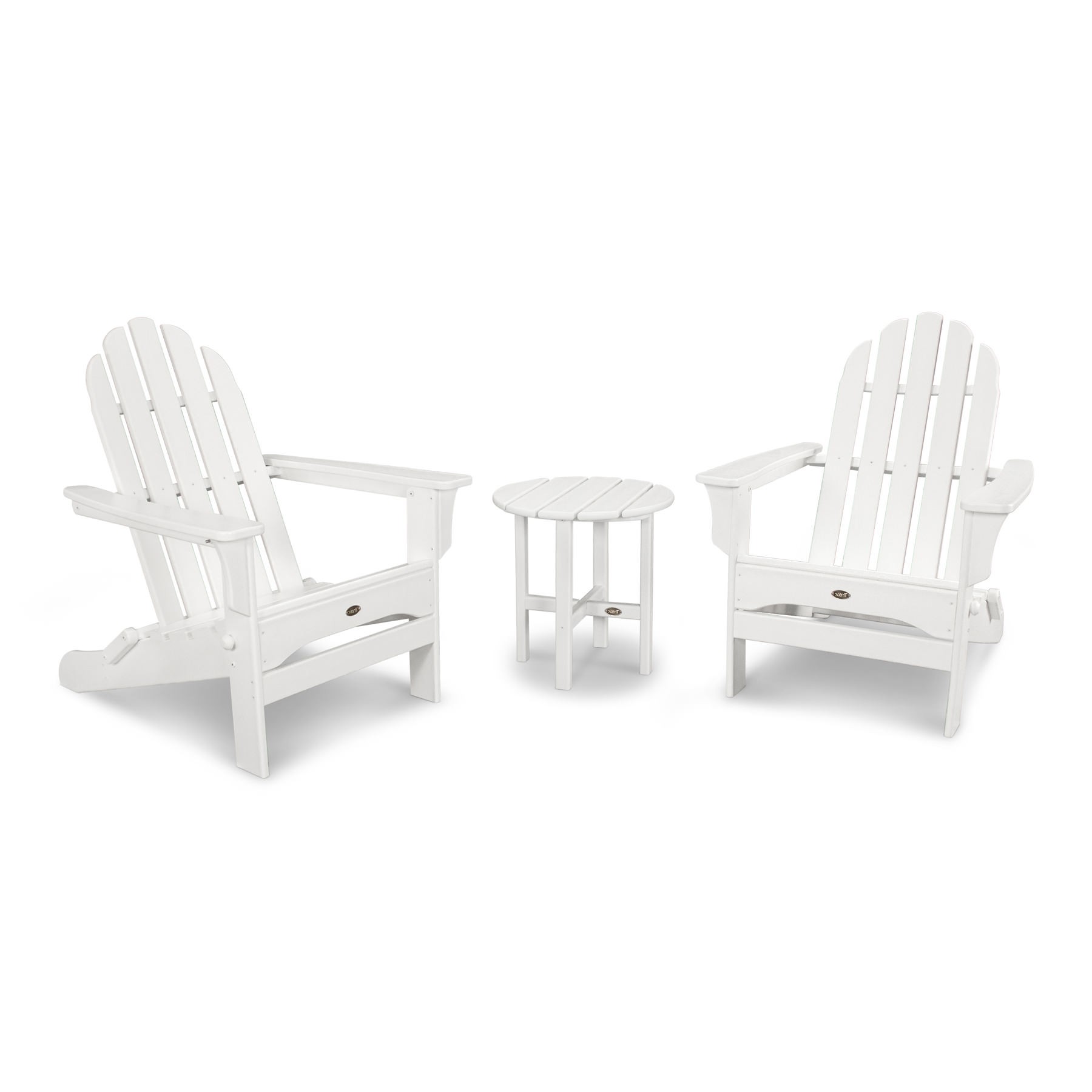 Trex® Outdoor Furniture Cape Cod Folding Adirondack Seating Set