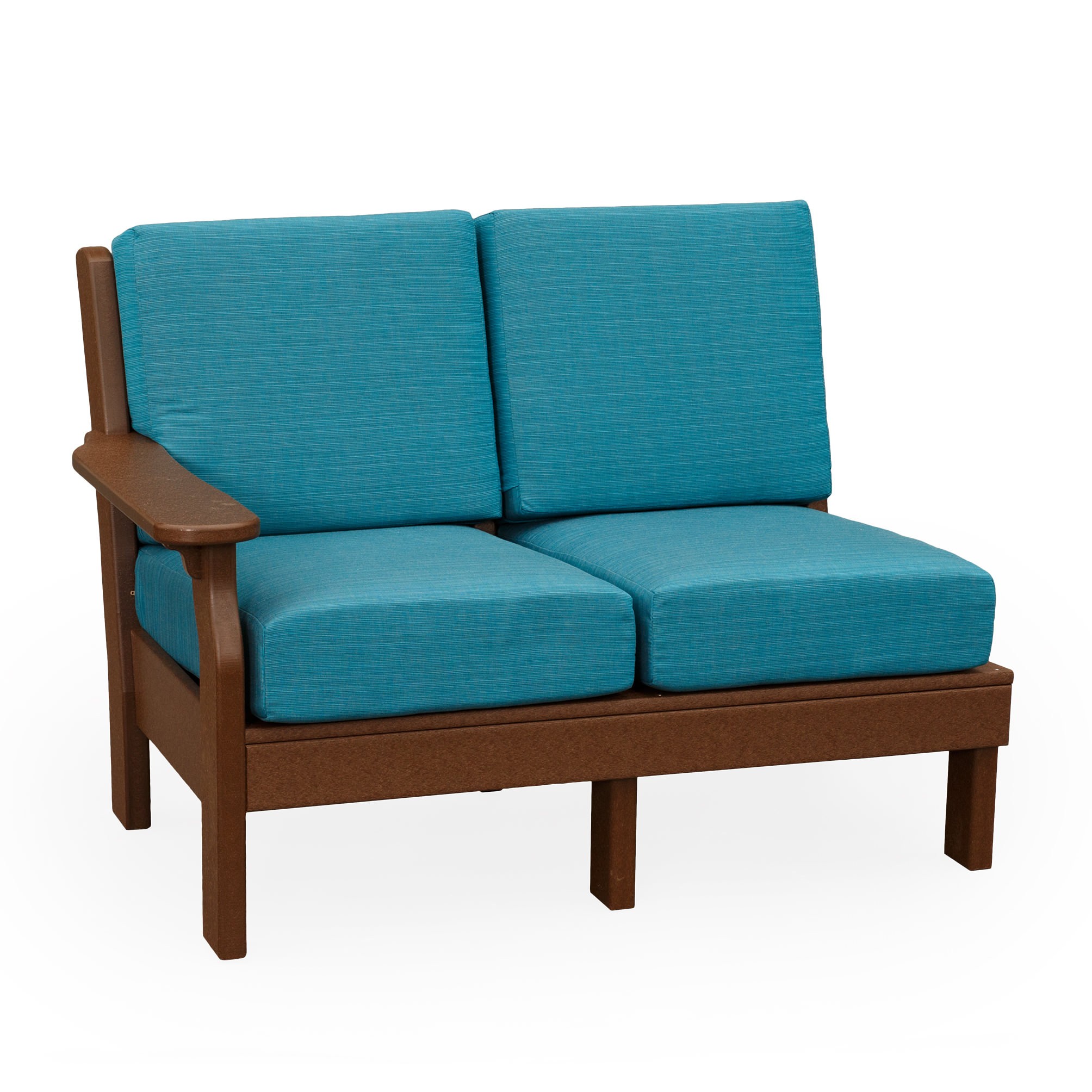 Finch Amish Poly Van Buren Deep Seating Left Love Seat