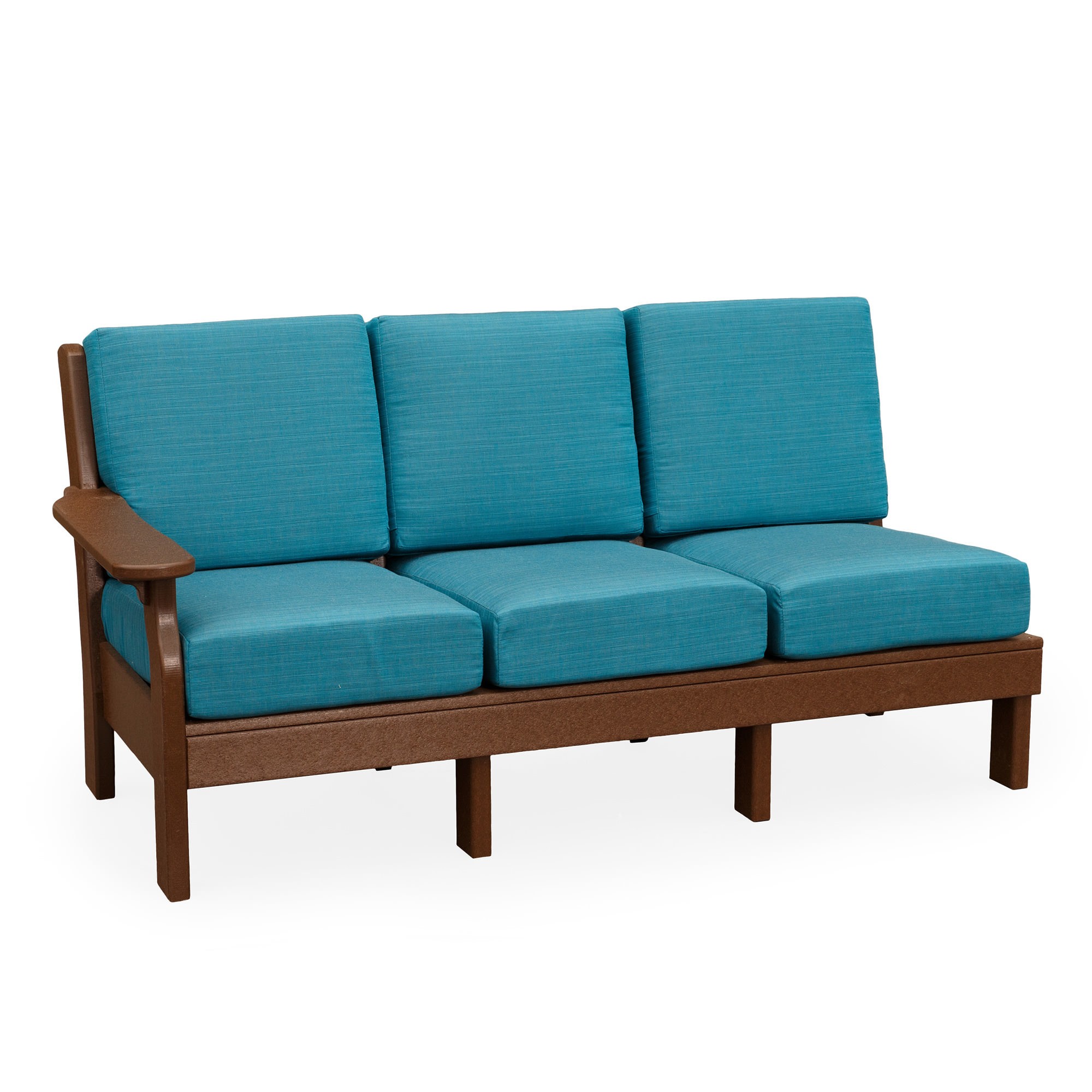 Finch Amish Poly Van Buren Deep Seating Left Sofa