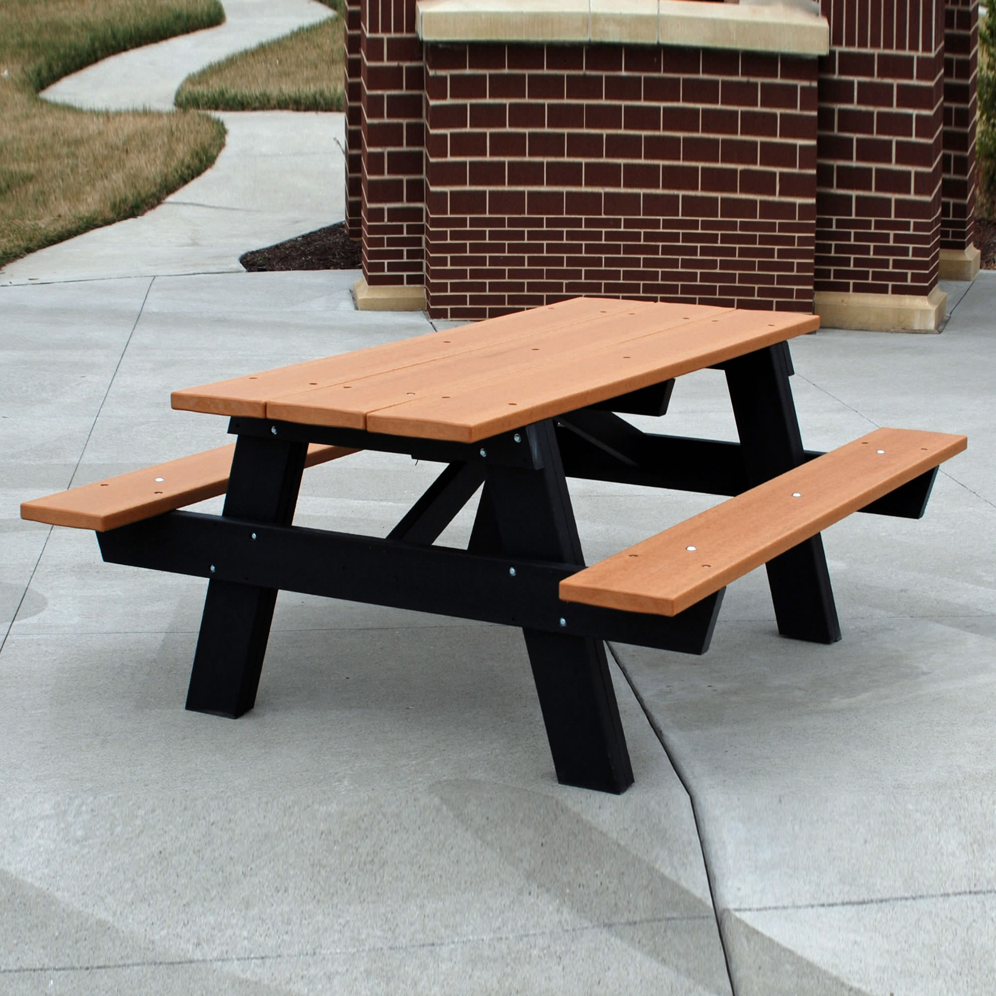 Frog Furnishings A Frame 6 ft Picnic Table