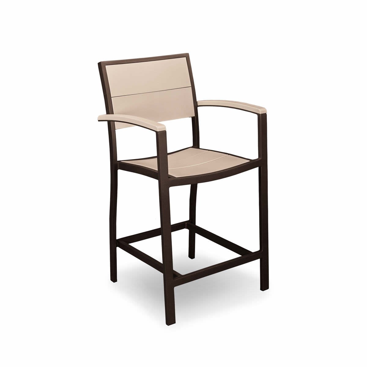 POLYWOOD® Metro™ Counter Arm Chair