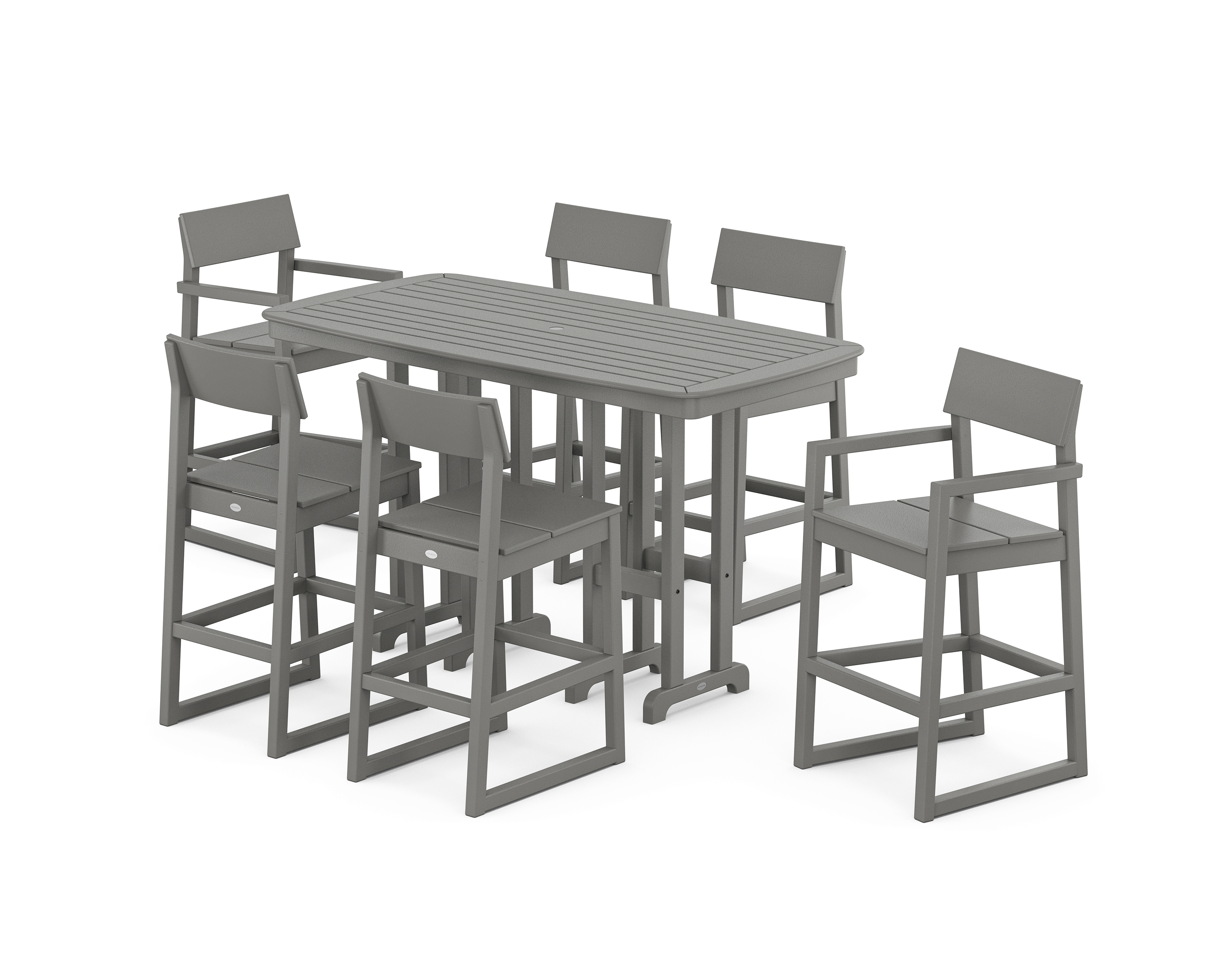 POLYWOOD EDGE 7-Piece Bar Set